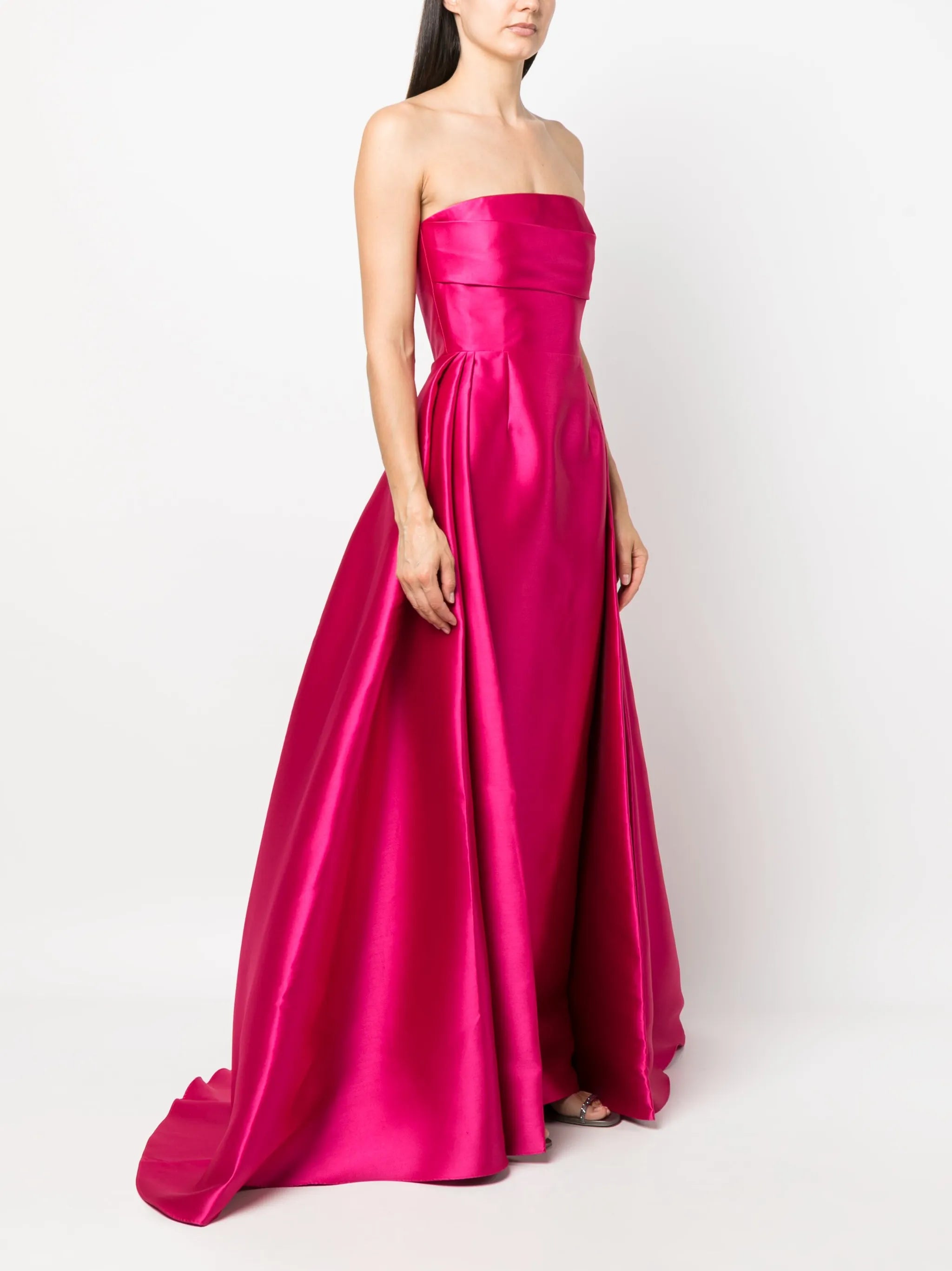 bandeau strapless dress