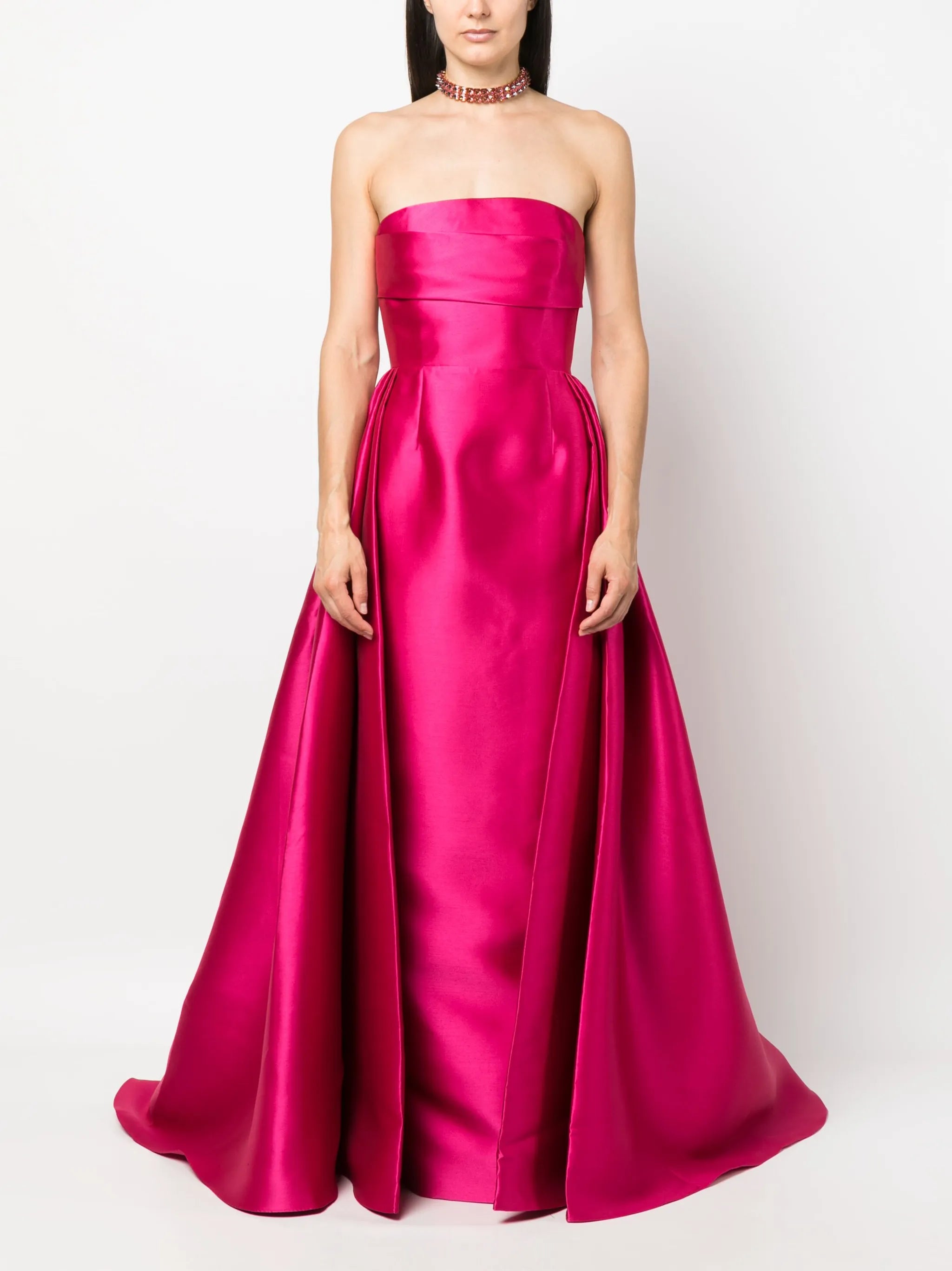bandeau strapless dress