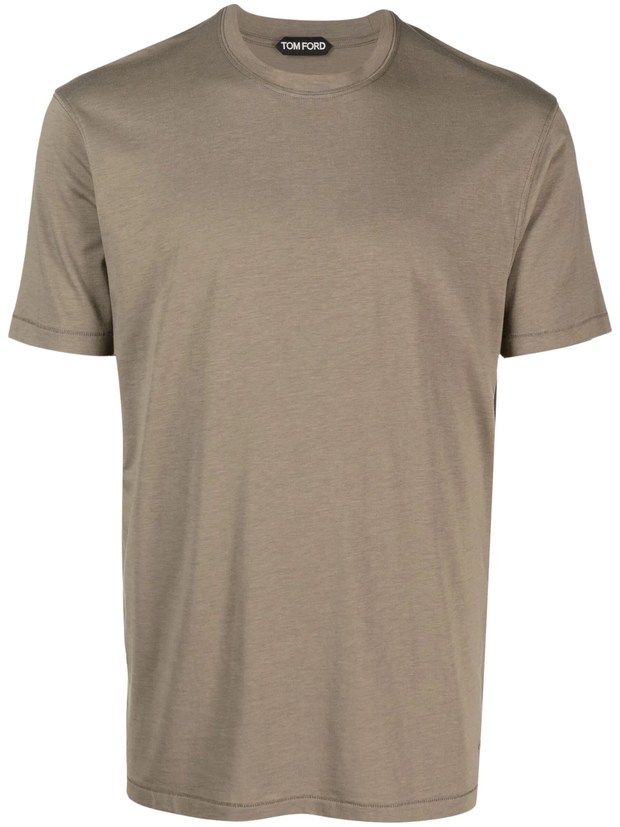 crew-neck short-sleeve T-shirt