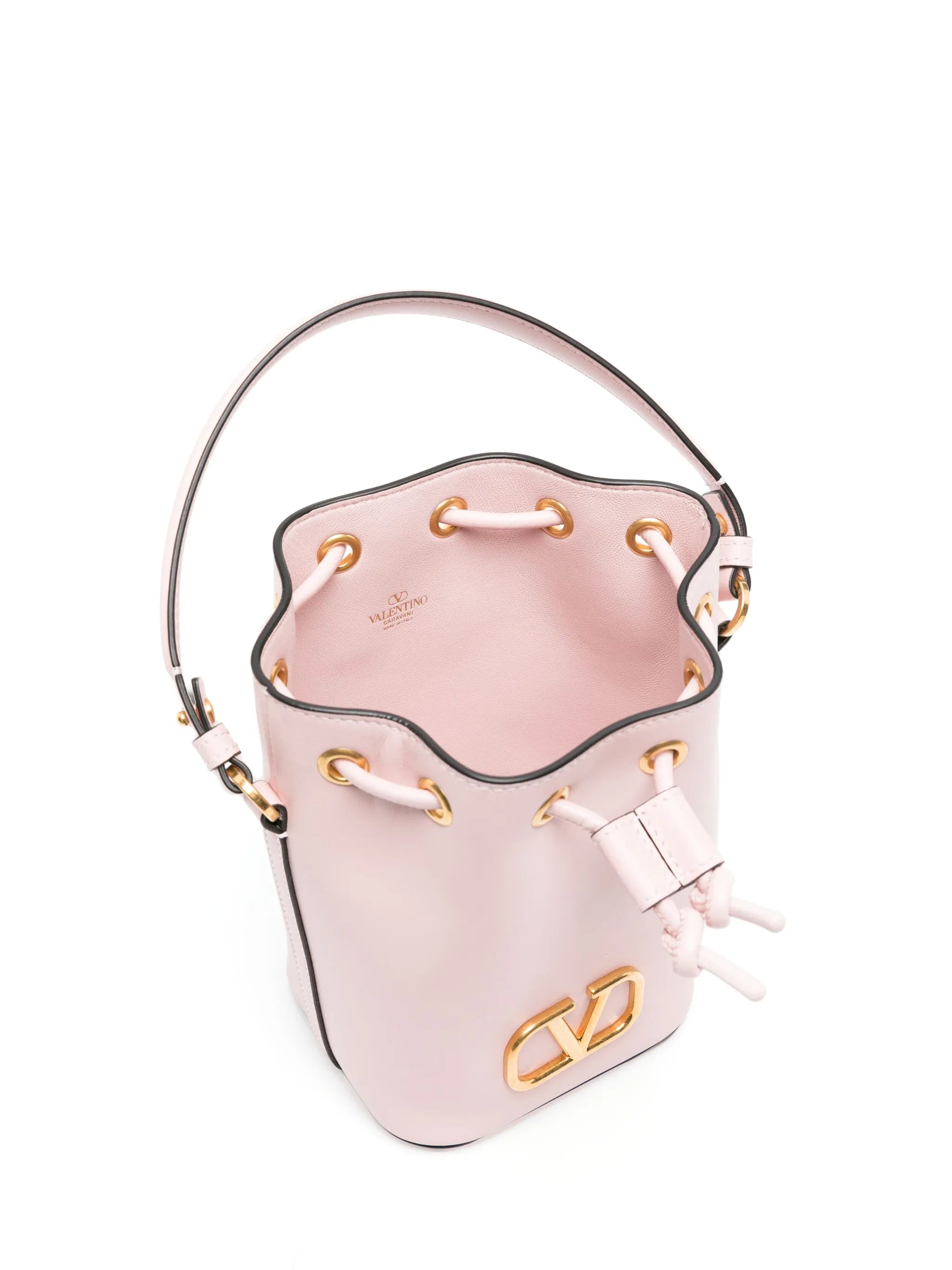 mini VLogo Signature bucket bag