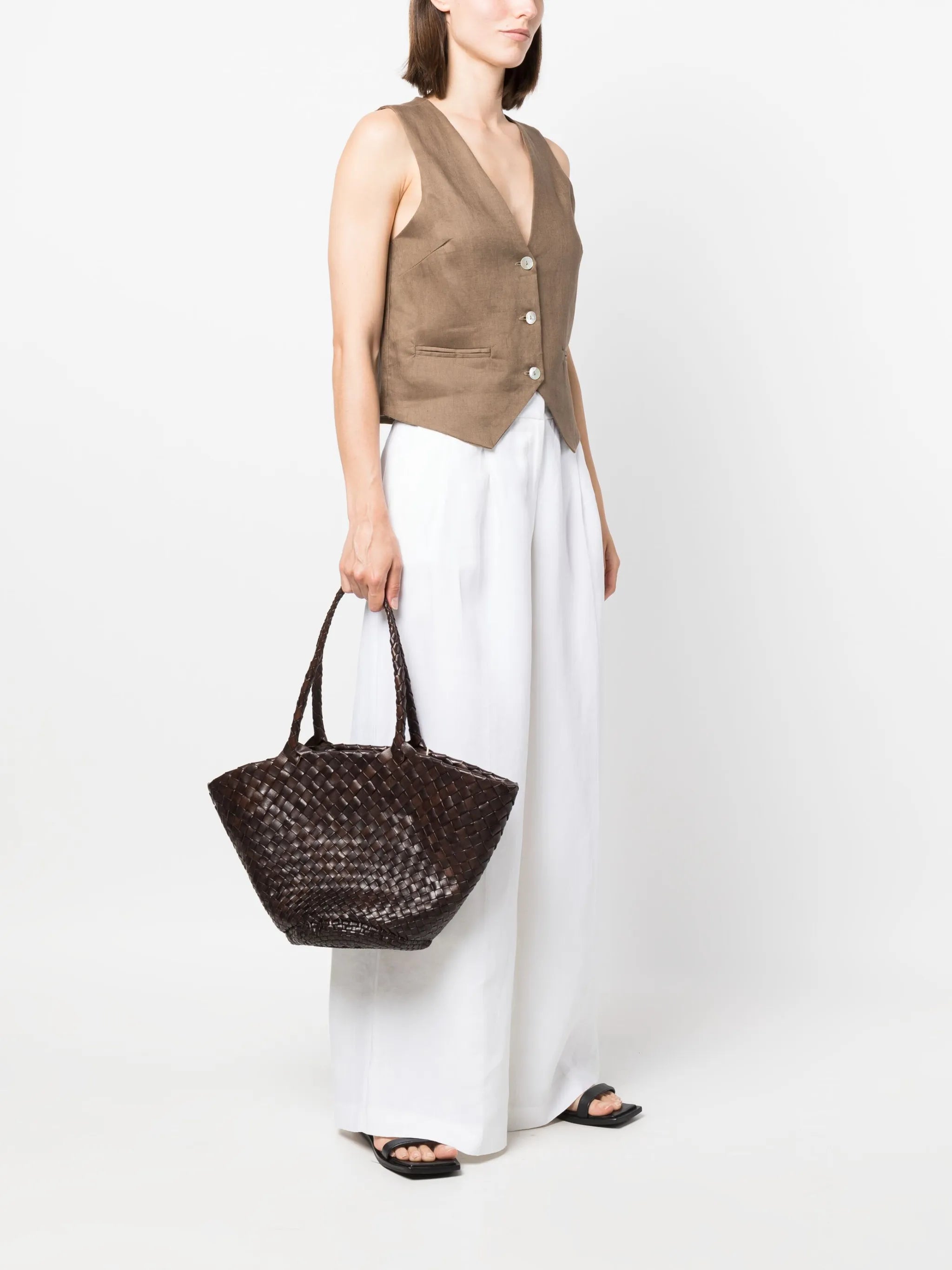 Egola woven tote bag