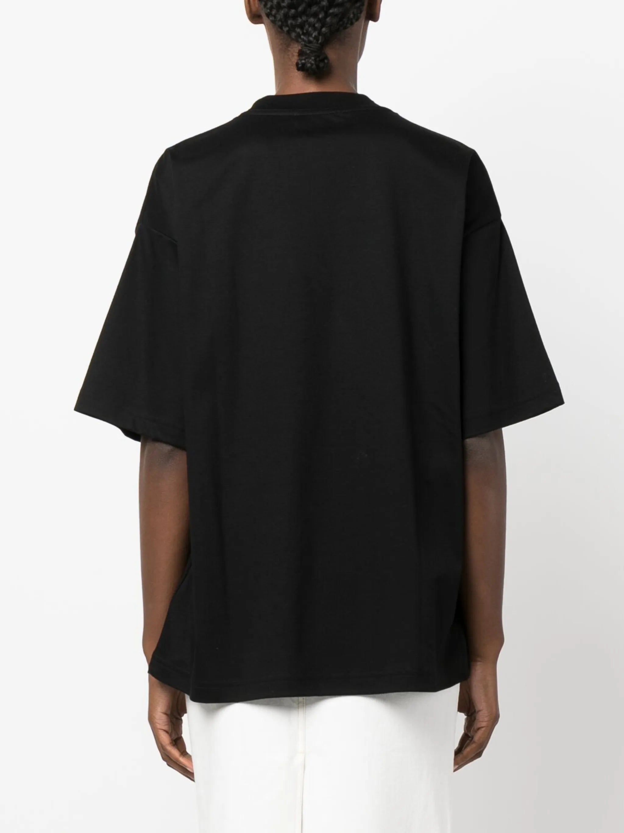 embroidered-logo T-shirt