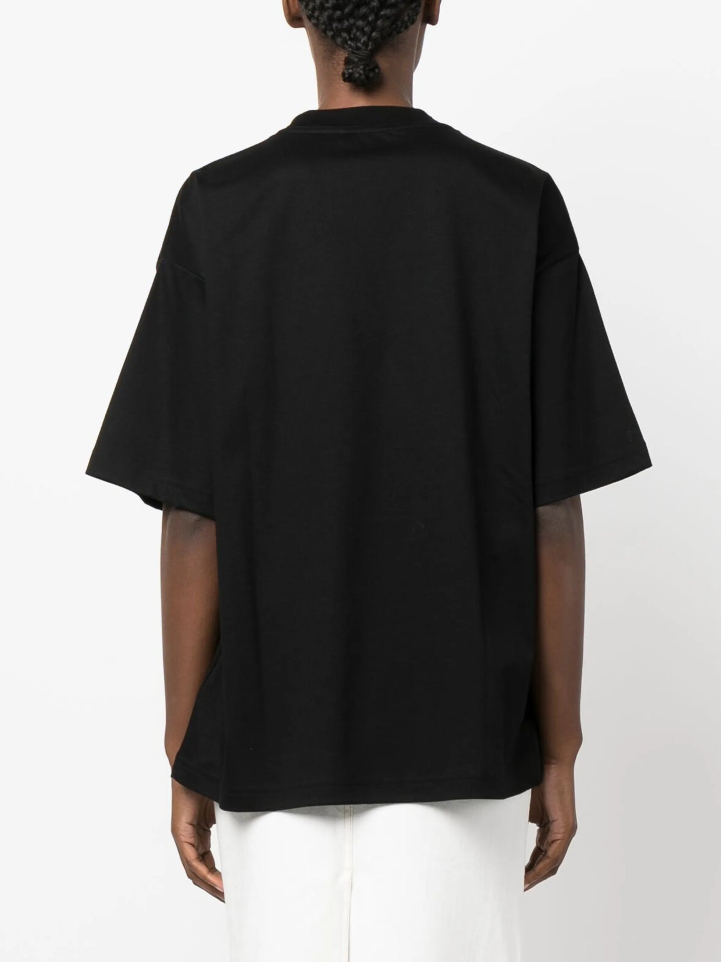 embroidered-logo T-shirt