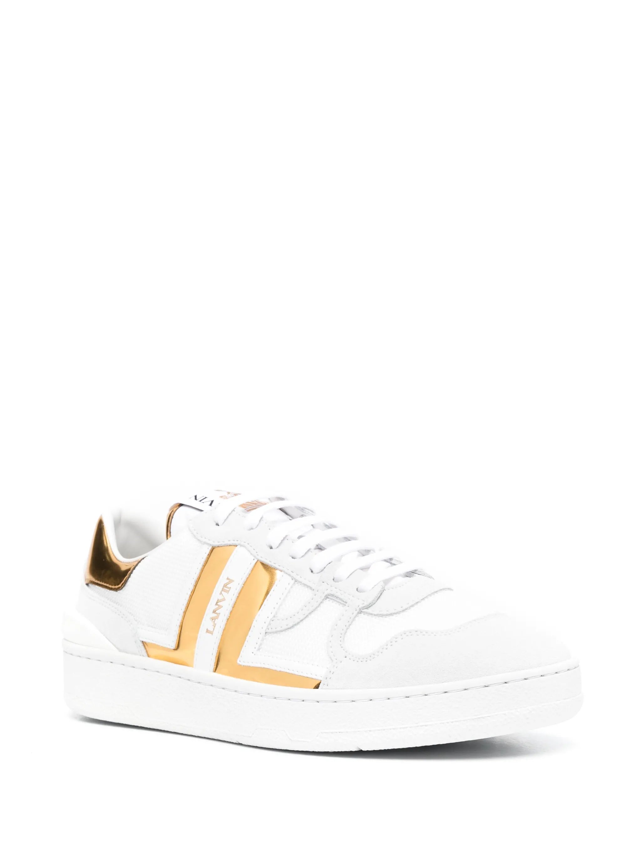 Clay leather sneakers