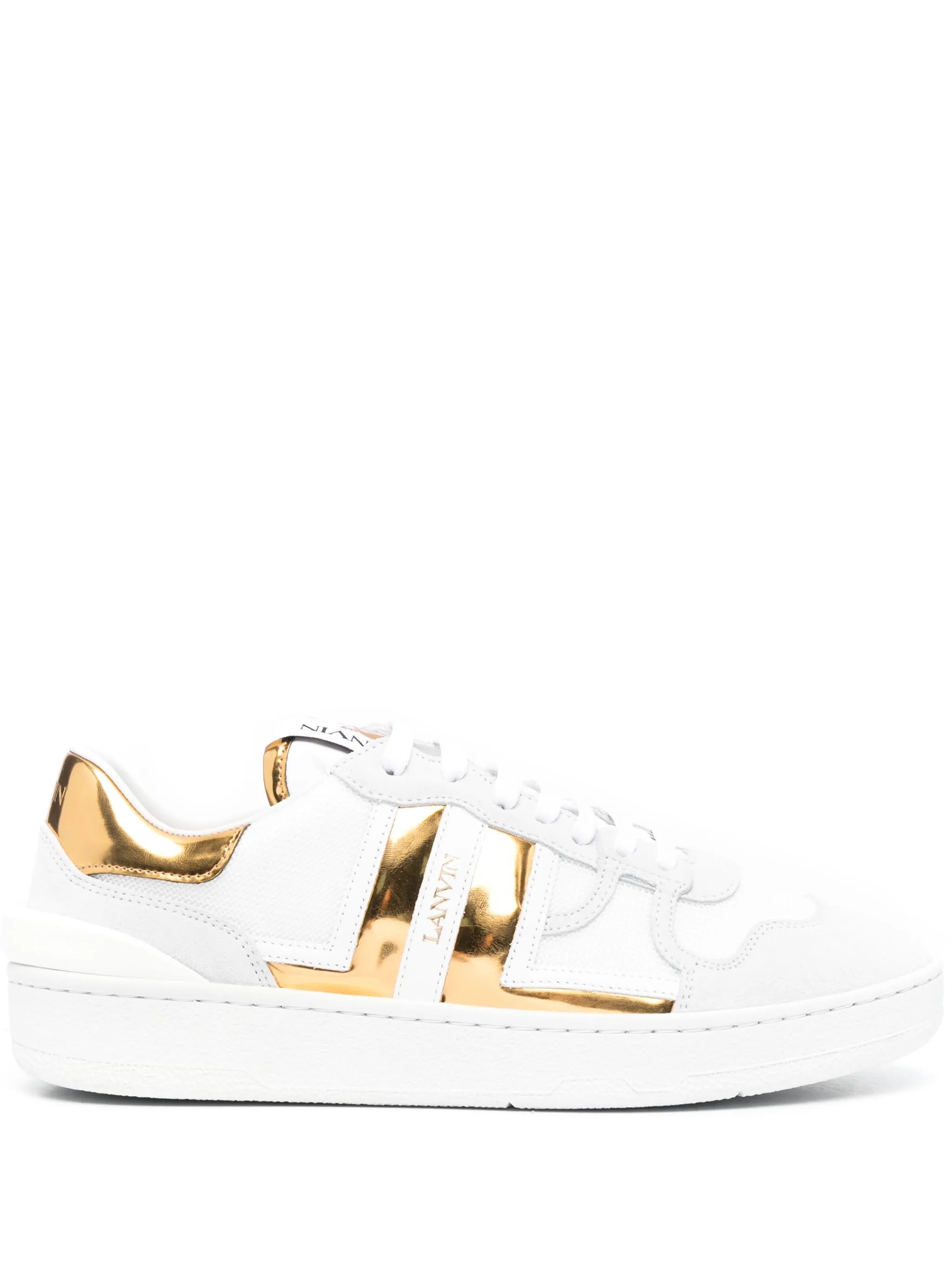 Clay leather sneakers