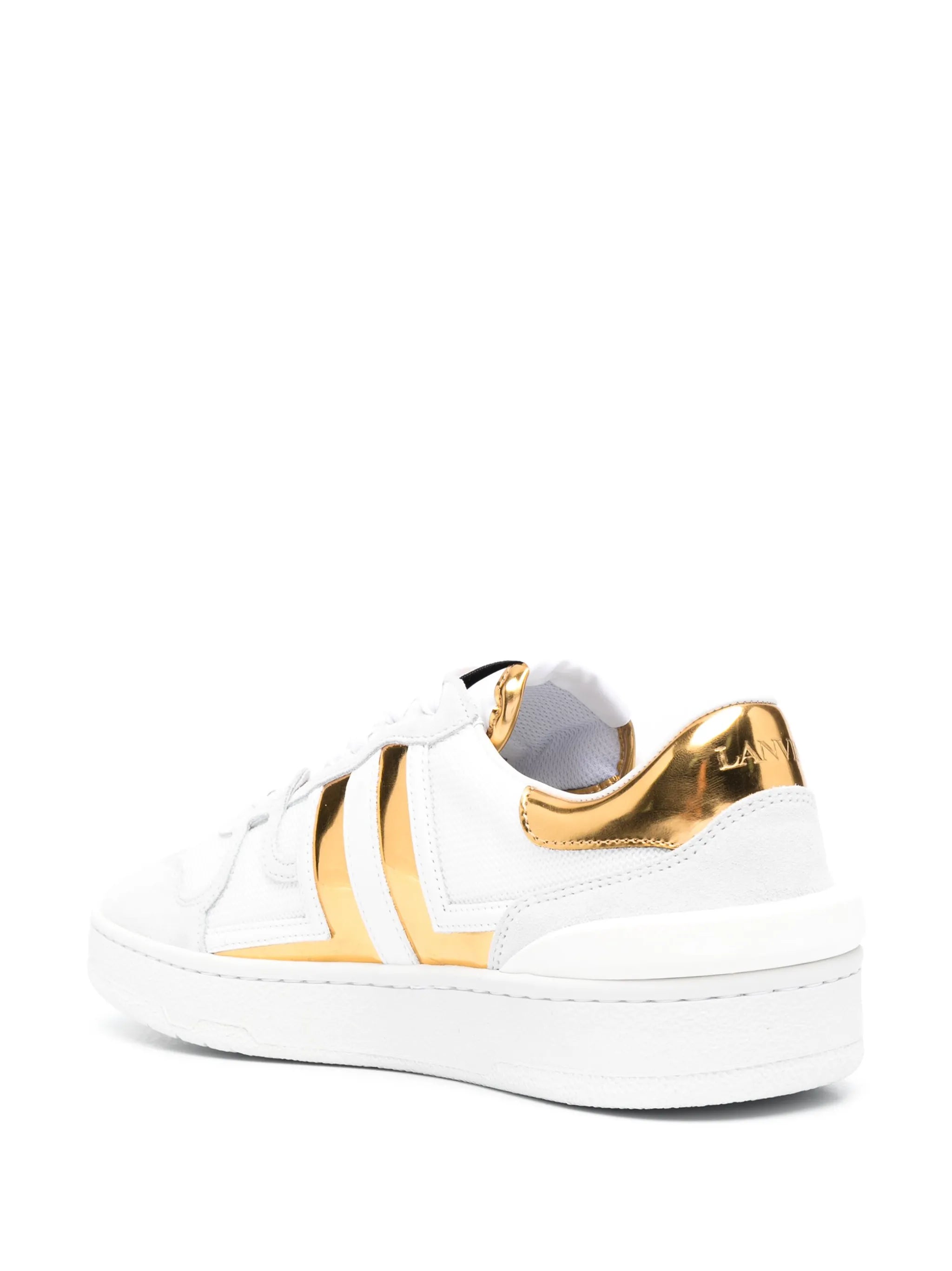 Clay leather sneakers