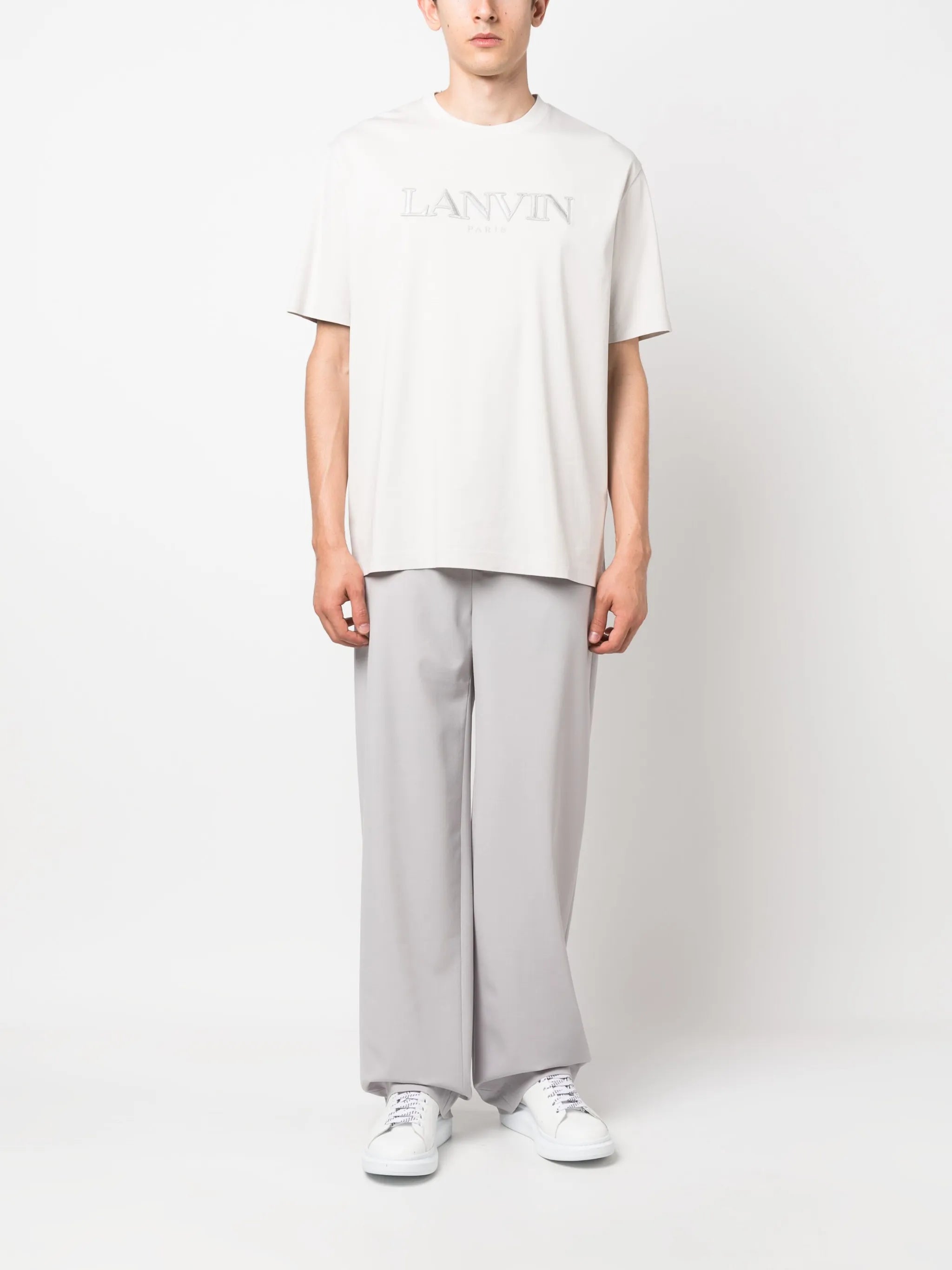 logo-appliqué cotton T-shirt