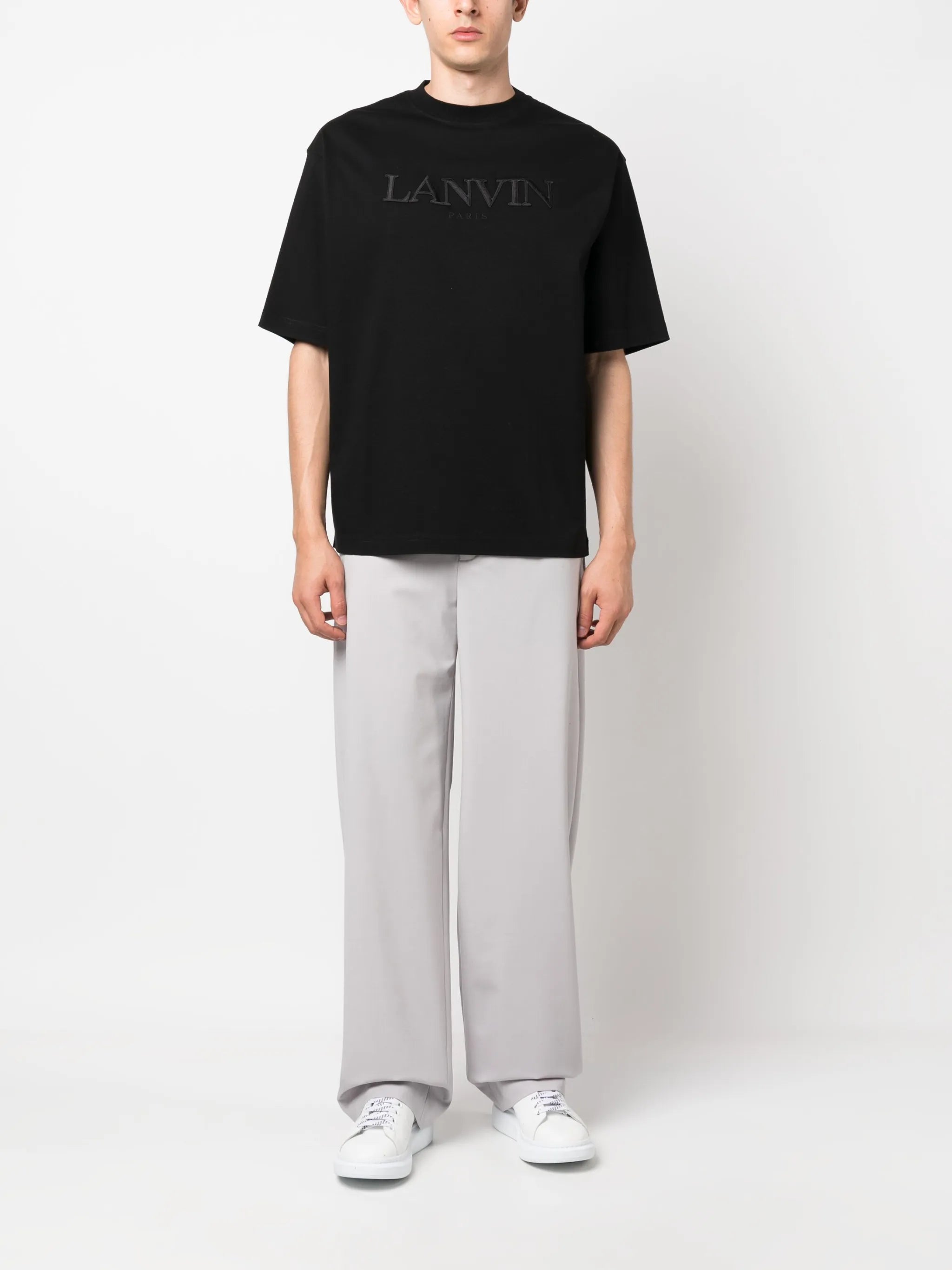 logo-appliqué cotton T-shirt