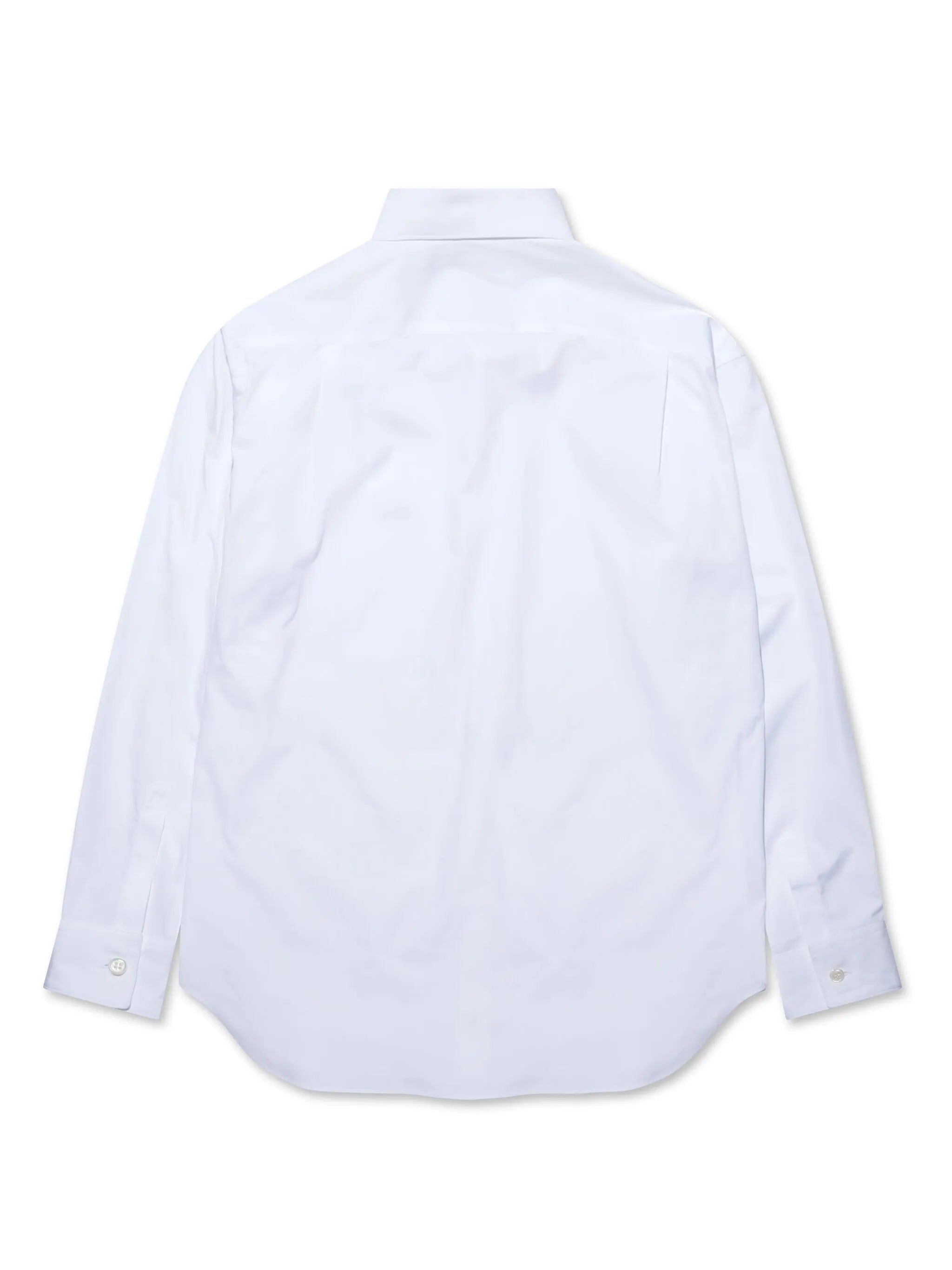 x Lacoste logo-patch cotton shirt