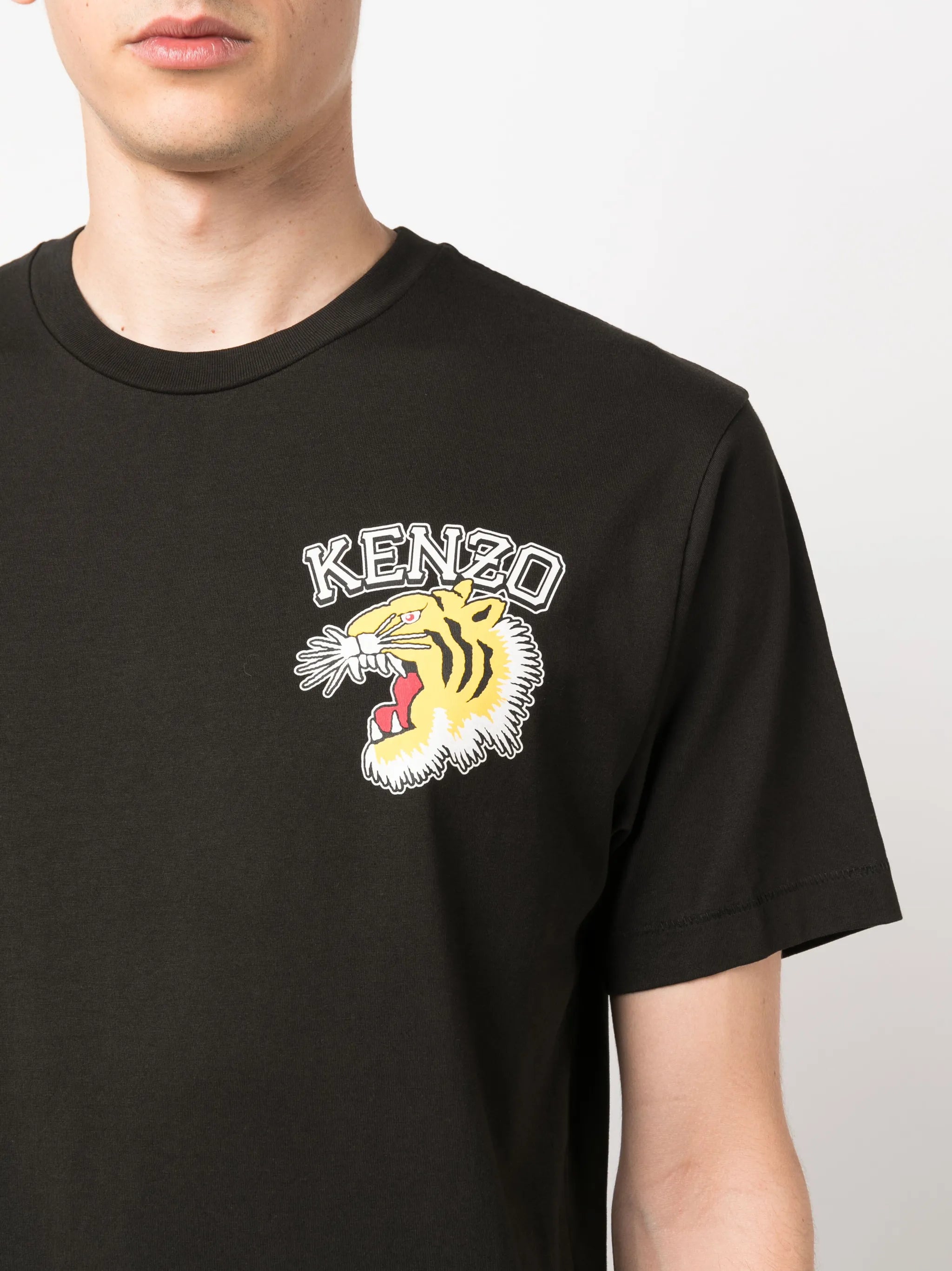 Varsity Jungle patch T-shirt