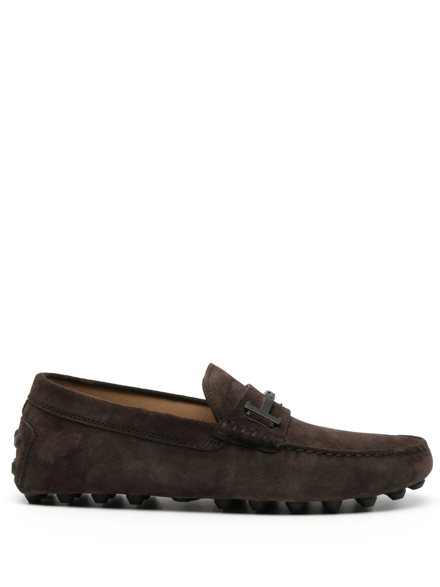 Gommino Double-T suede loafers