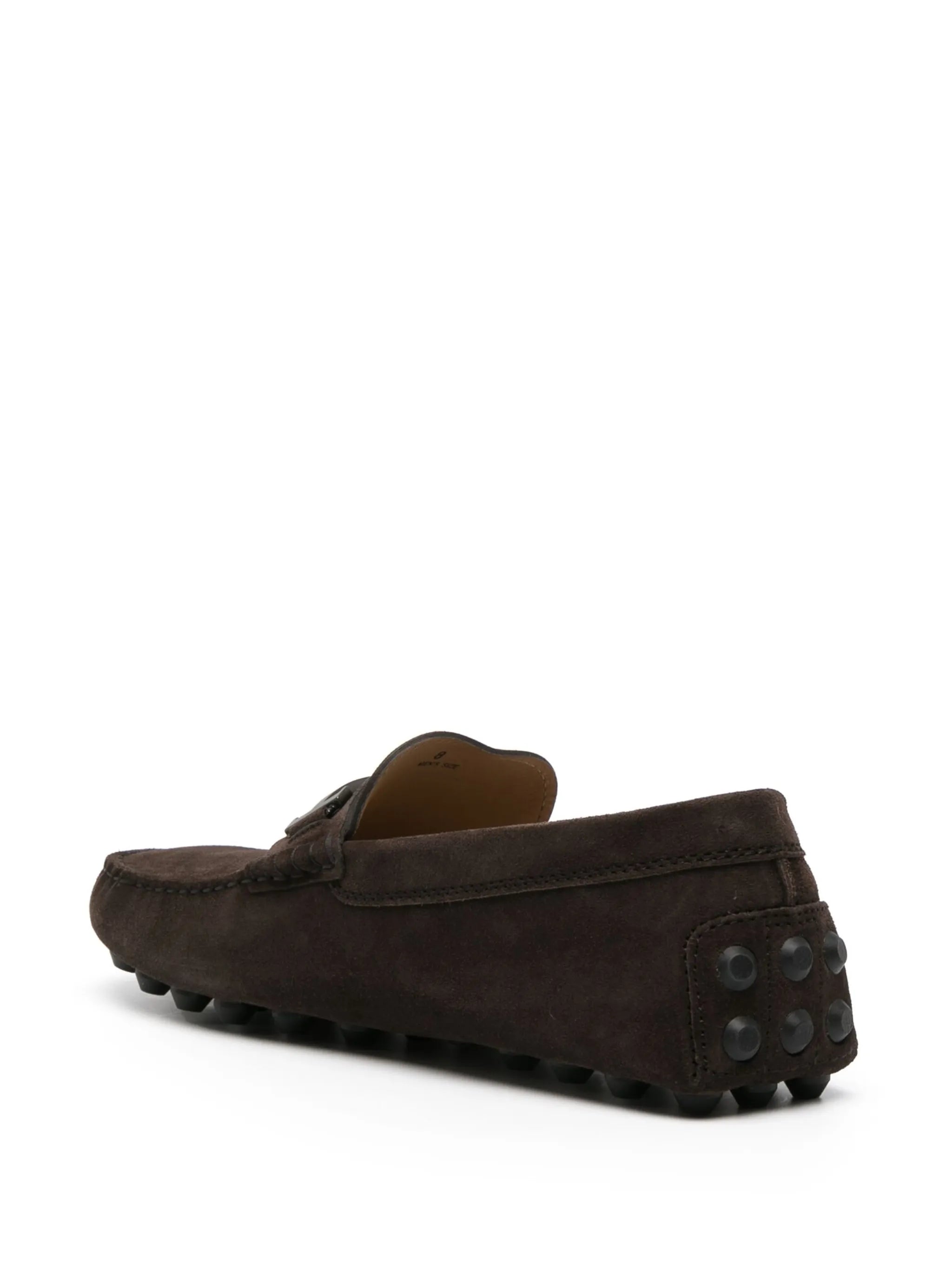 Gommino Double-T suede loafers