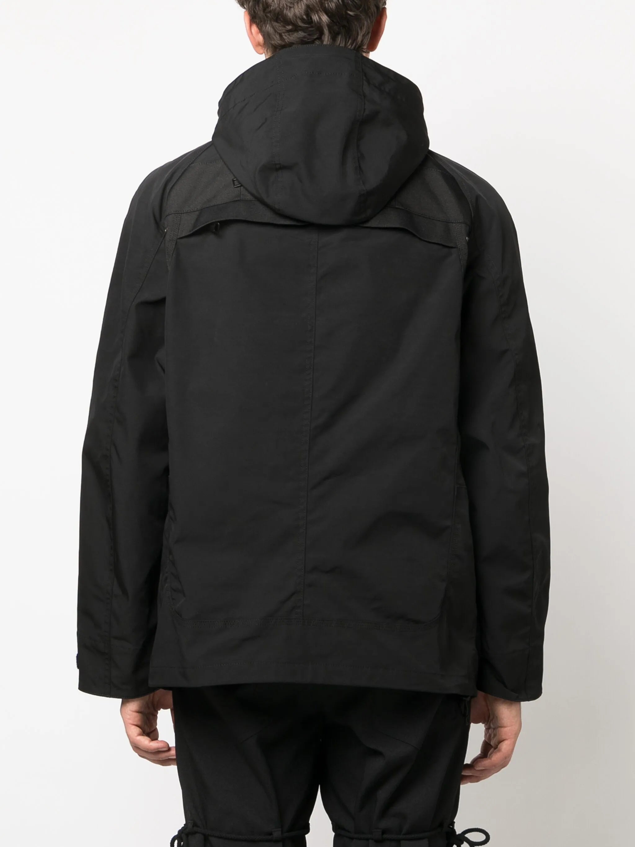 multi-pockets hooded jacket