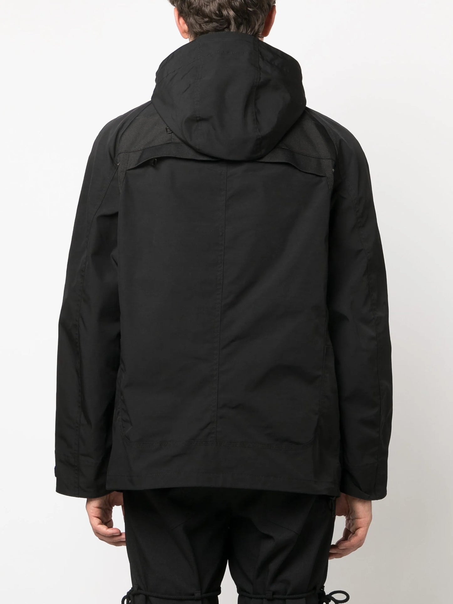 multi-pockets hooded jacket