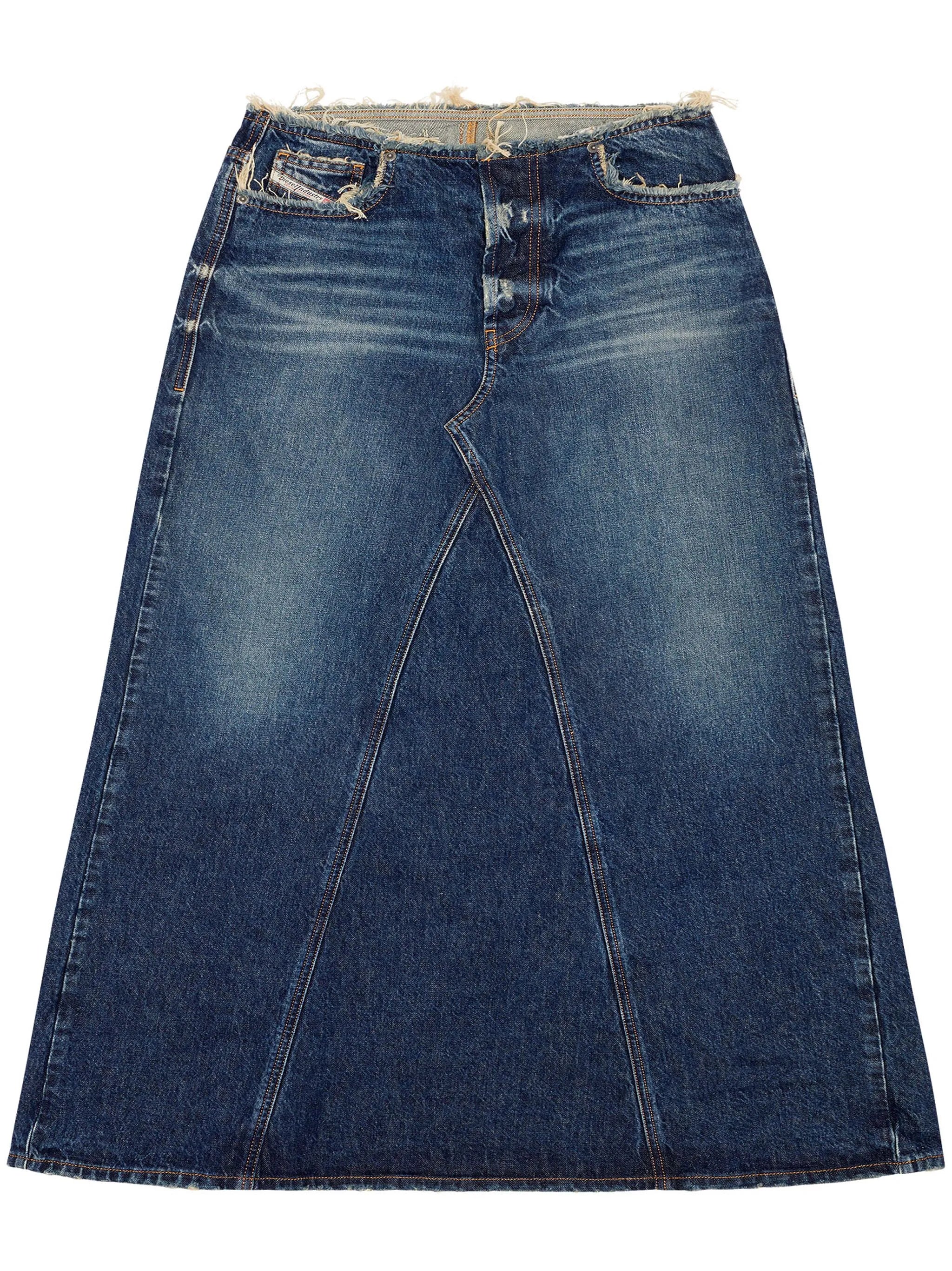 De-Pago-S denim maxi skirt