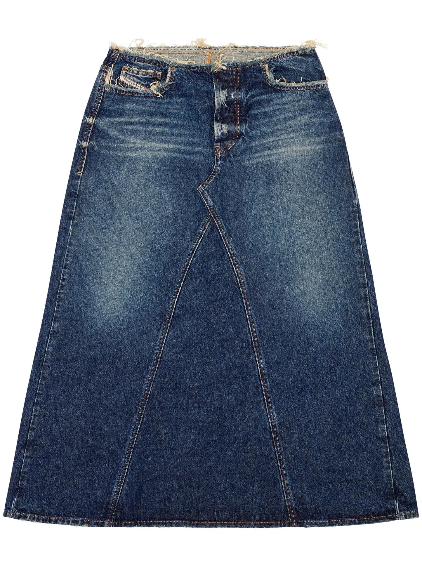 De-Pago-S denim maxi skirt