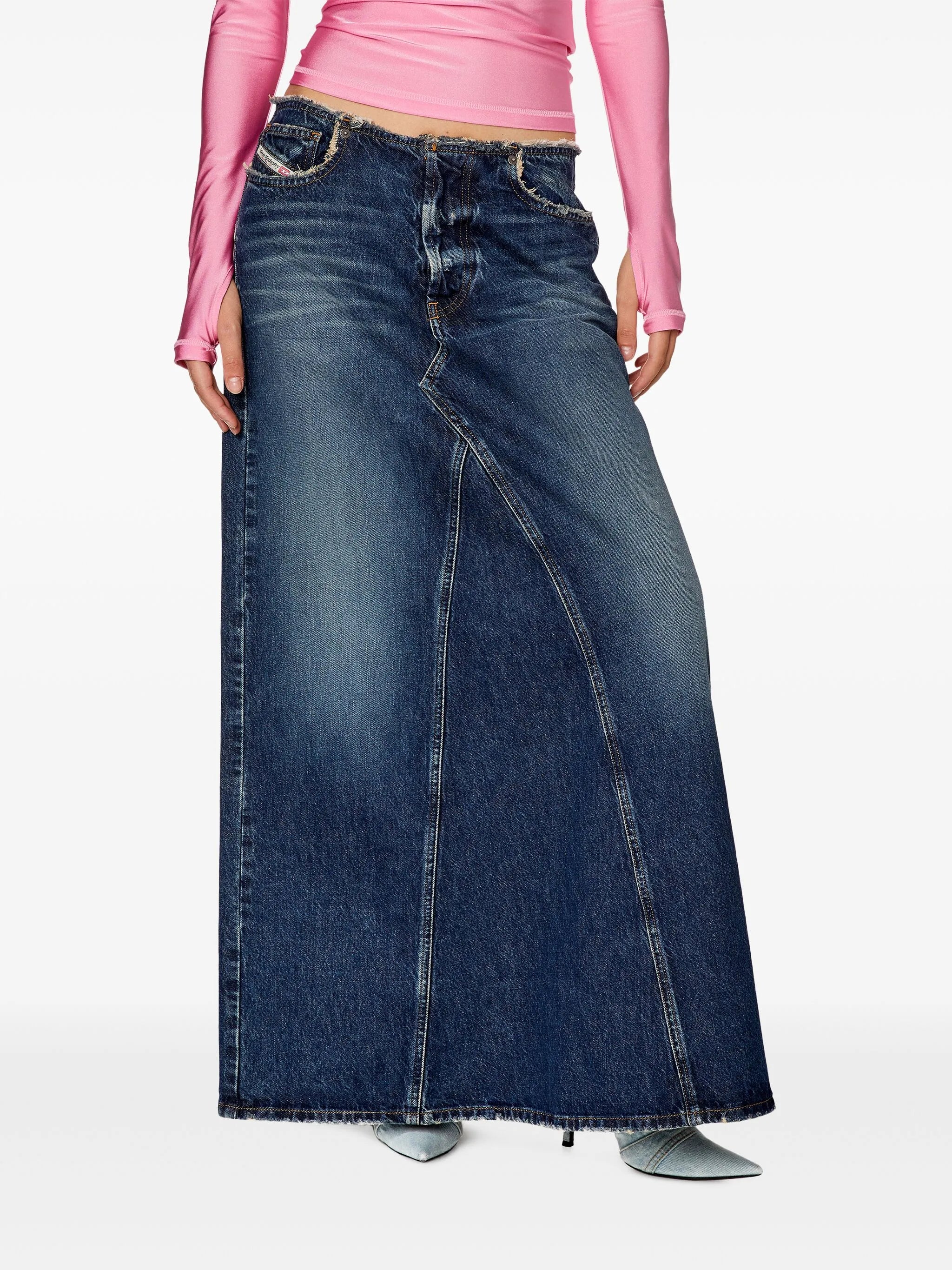 De-Pago-S denim maxi skirt
