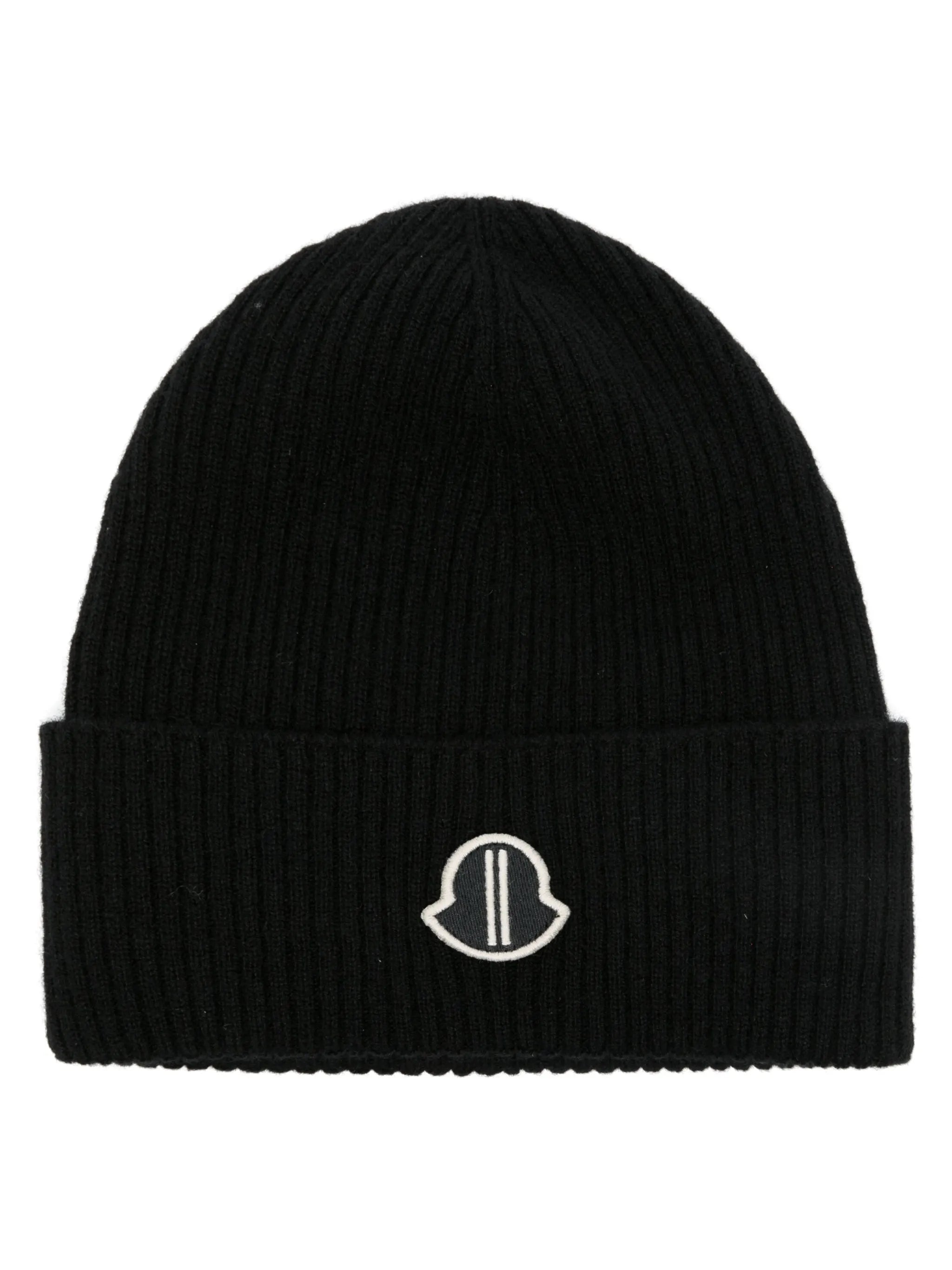ribbed-knit cashmere beanie