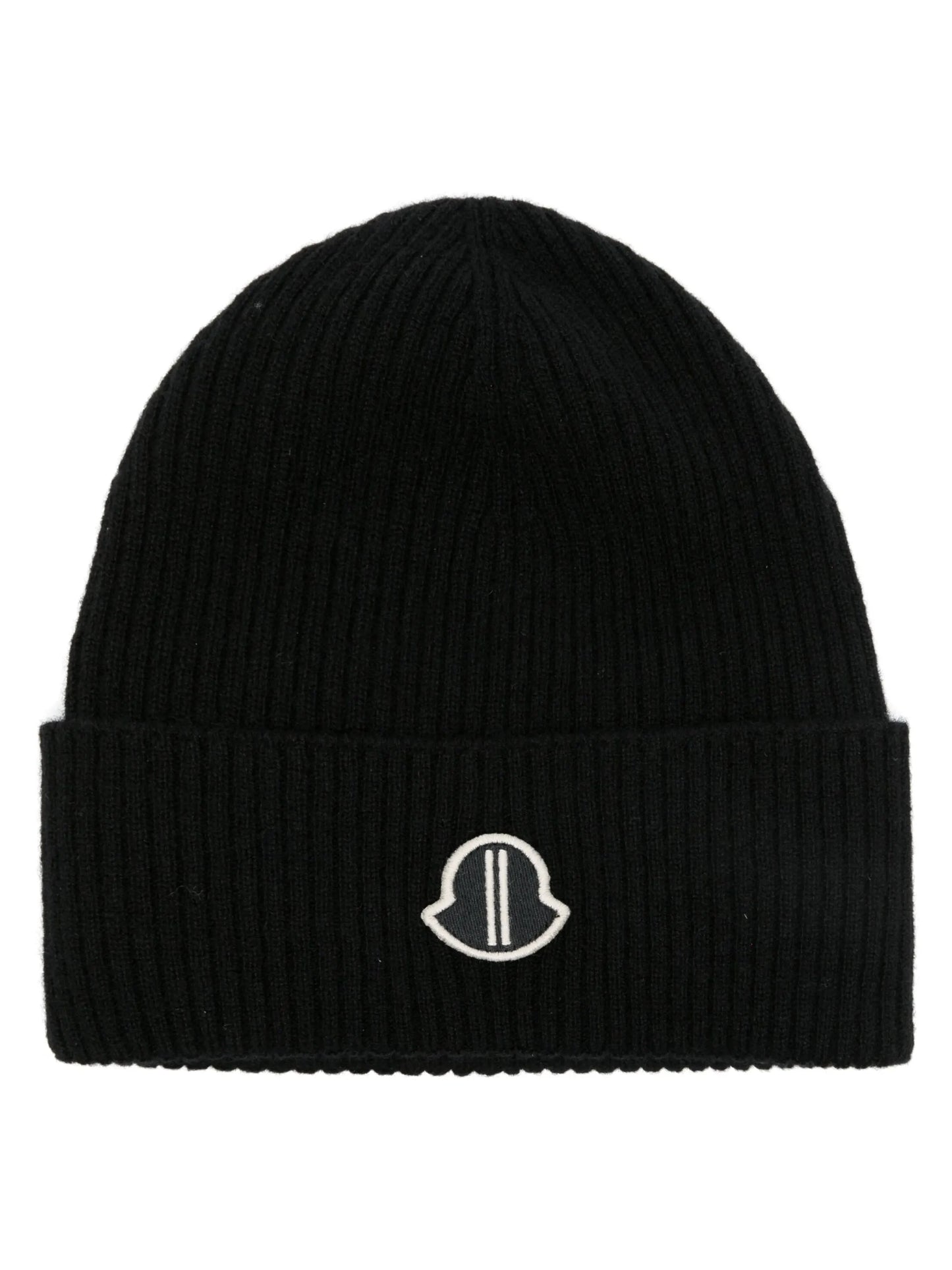 ribbed-knit cashmere beanie