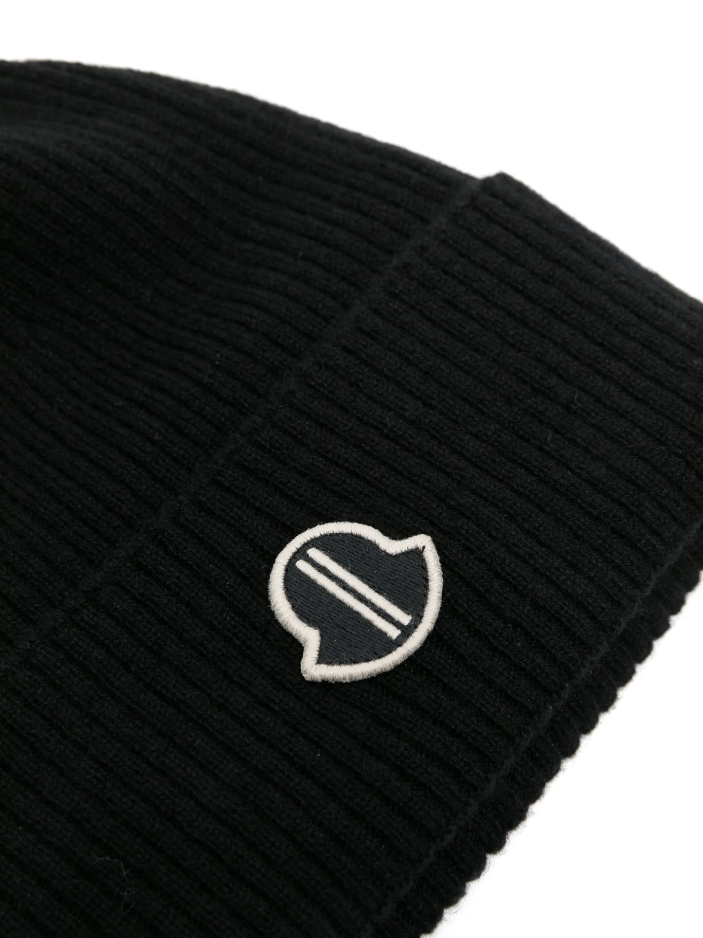 ribbed-knit cashmere beanie