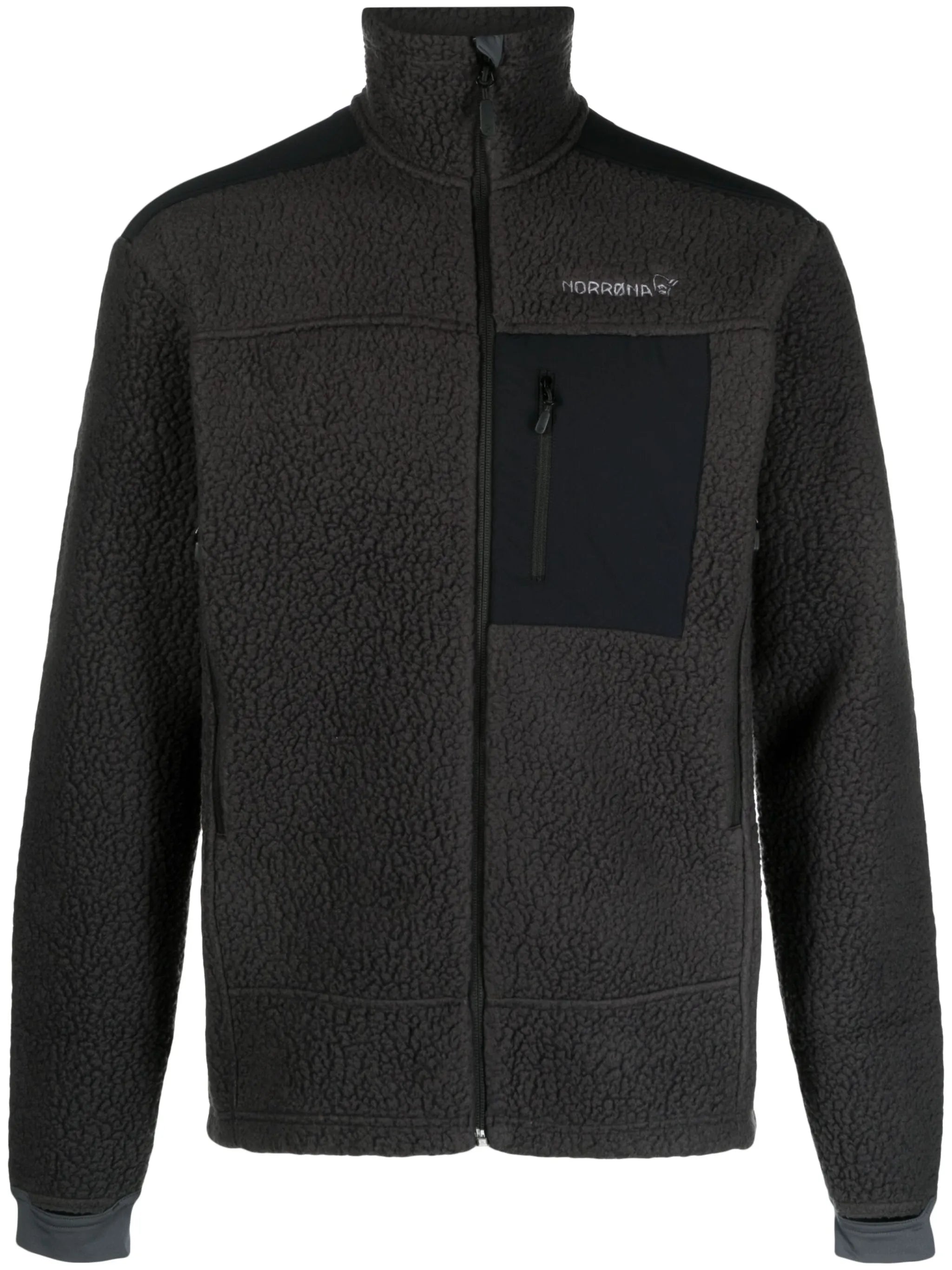 Trollveggen Thermal Pro fleece-texture jacket