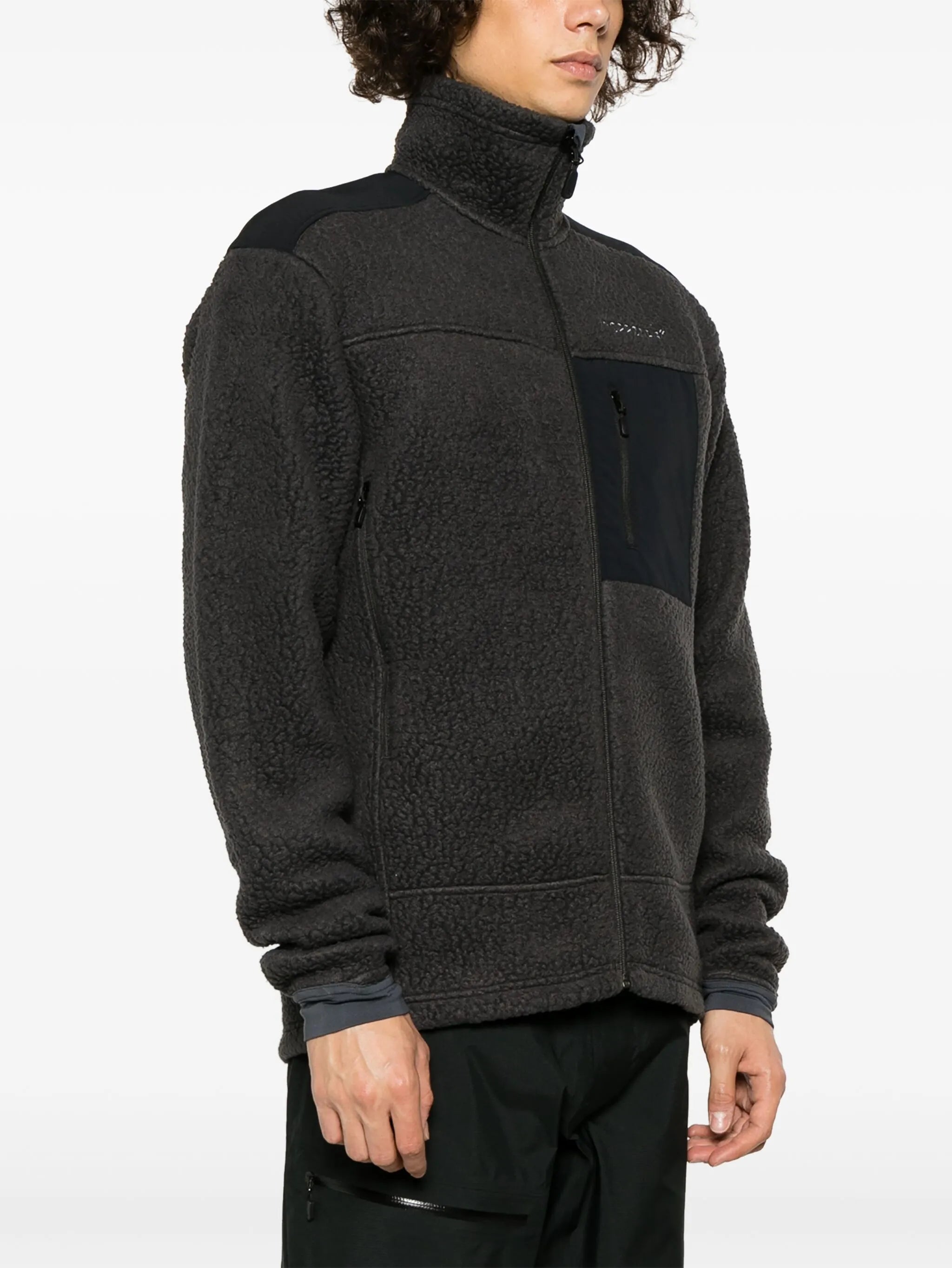 Trollveggen Thermal Pro fleece-texture jacket