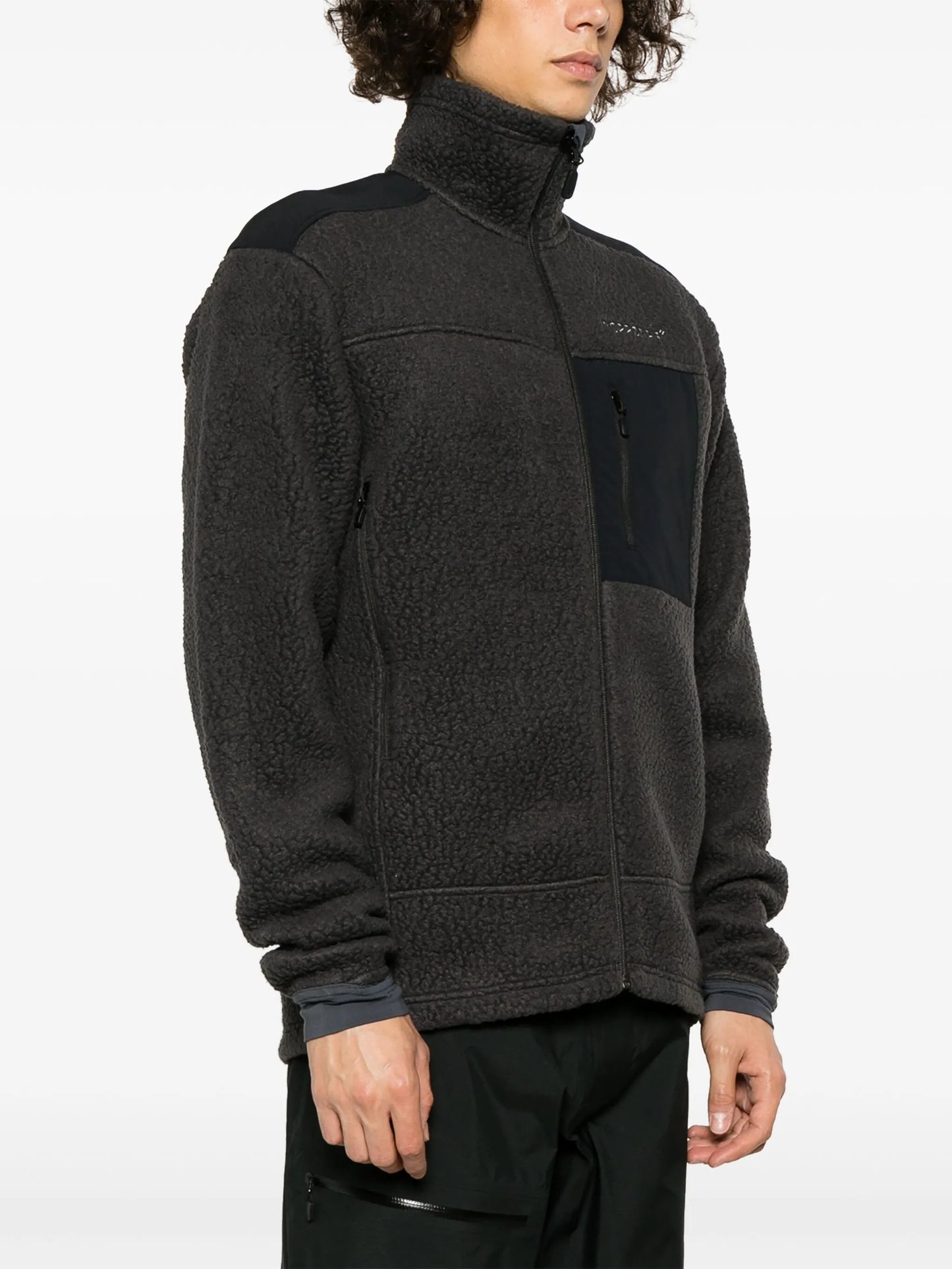 Trollveggen Thermal Pro fleece-texture jacket