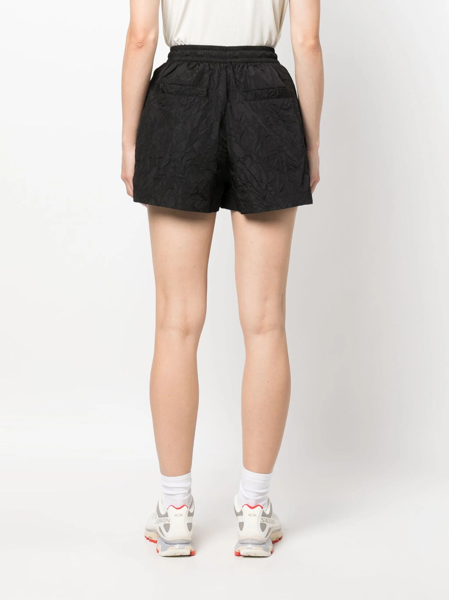 Volley crinkled running shorts
