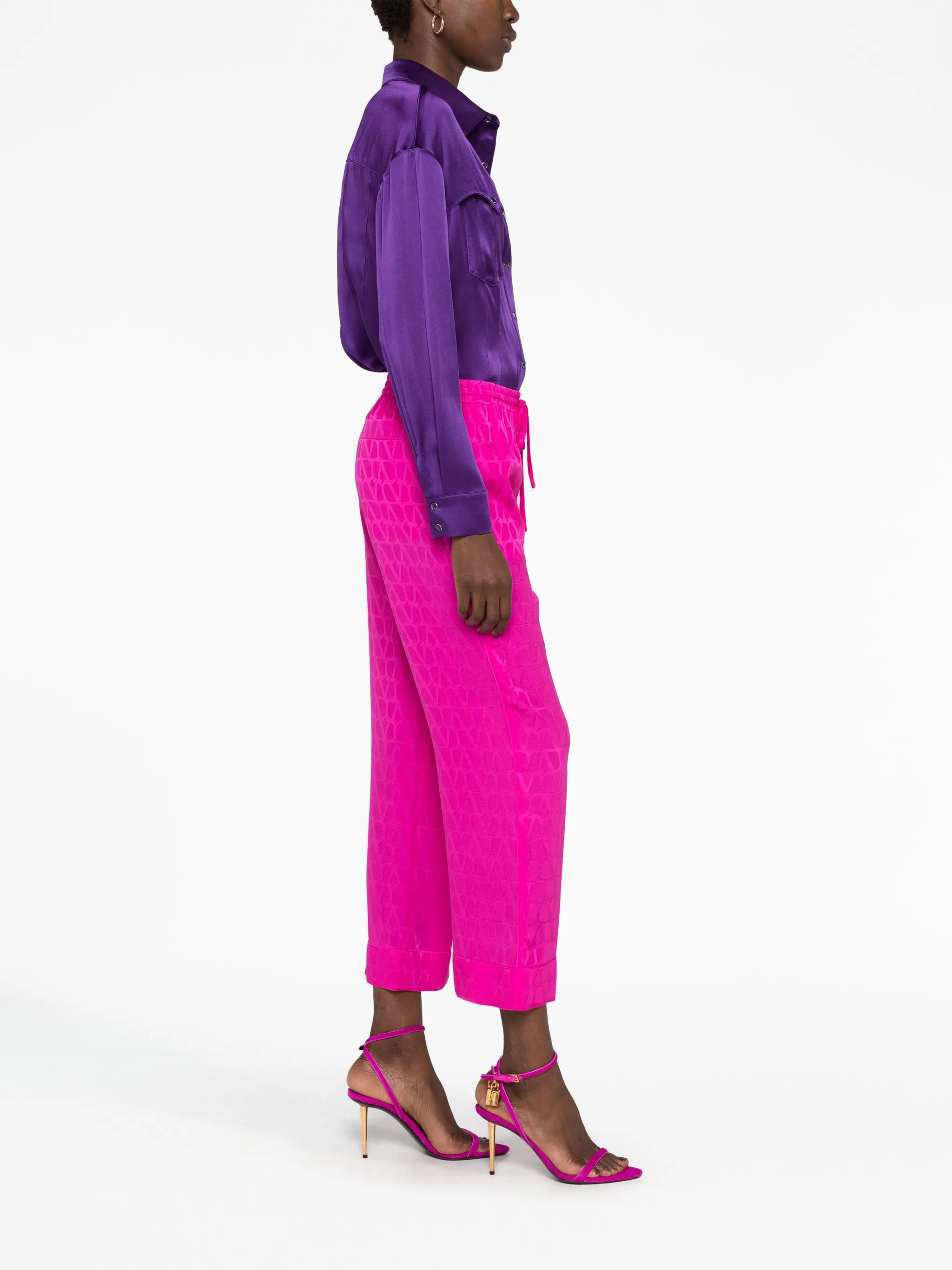 Toile Iconographe silk trousers