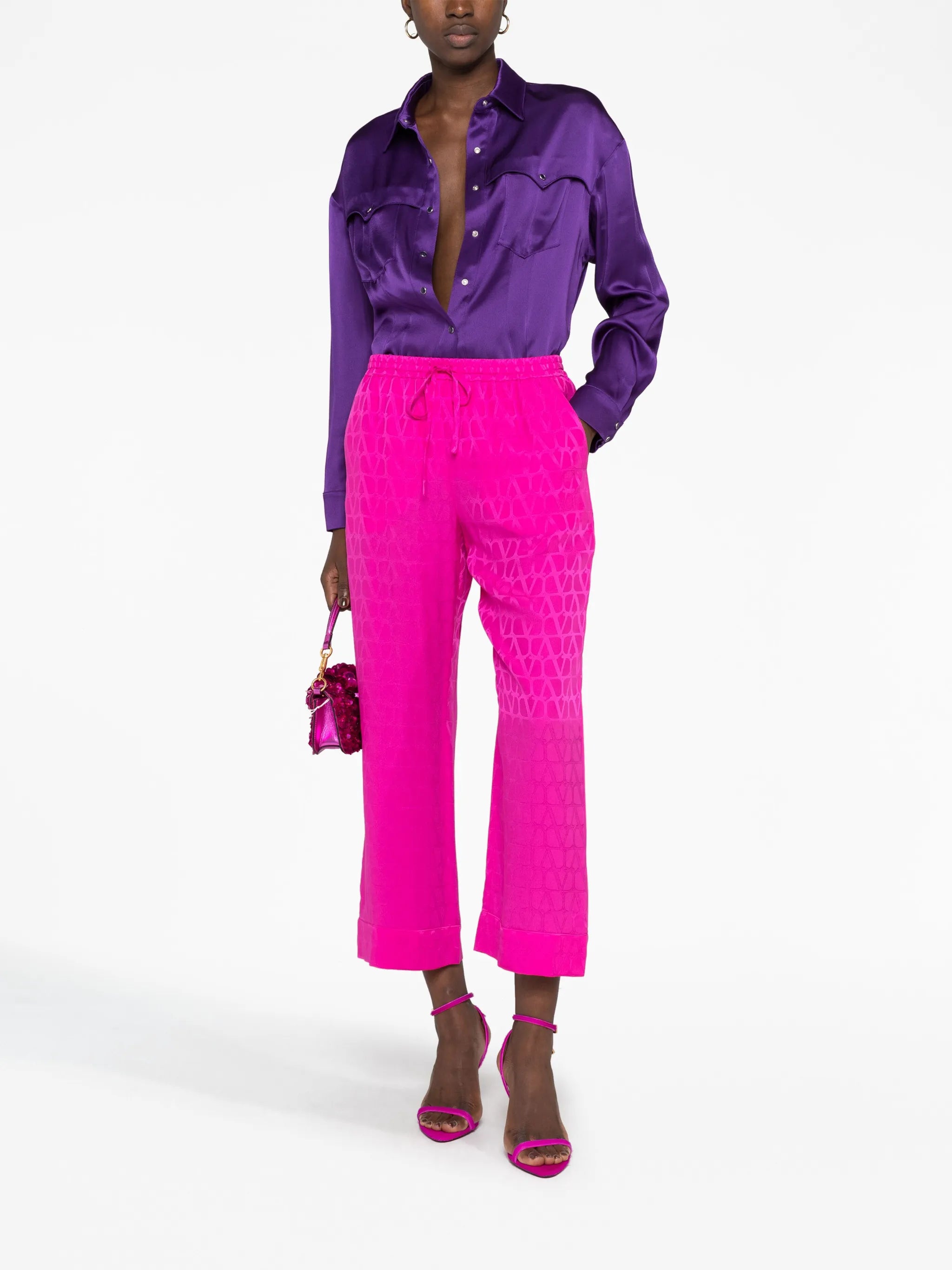 Toile Iconographe silk trousers