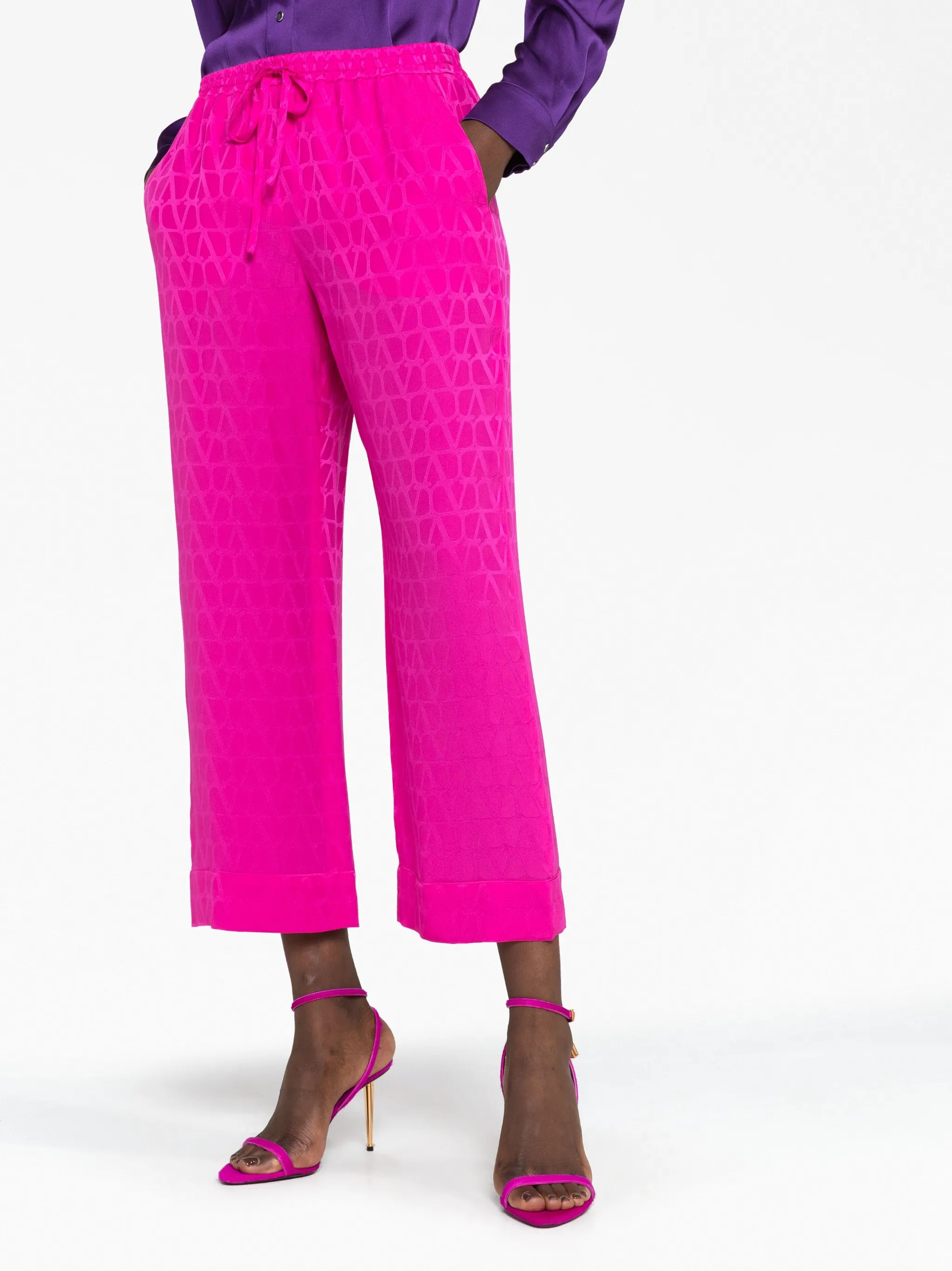 Toile Iconographe silk trousers