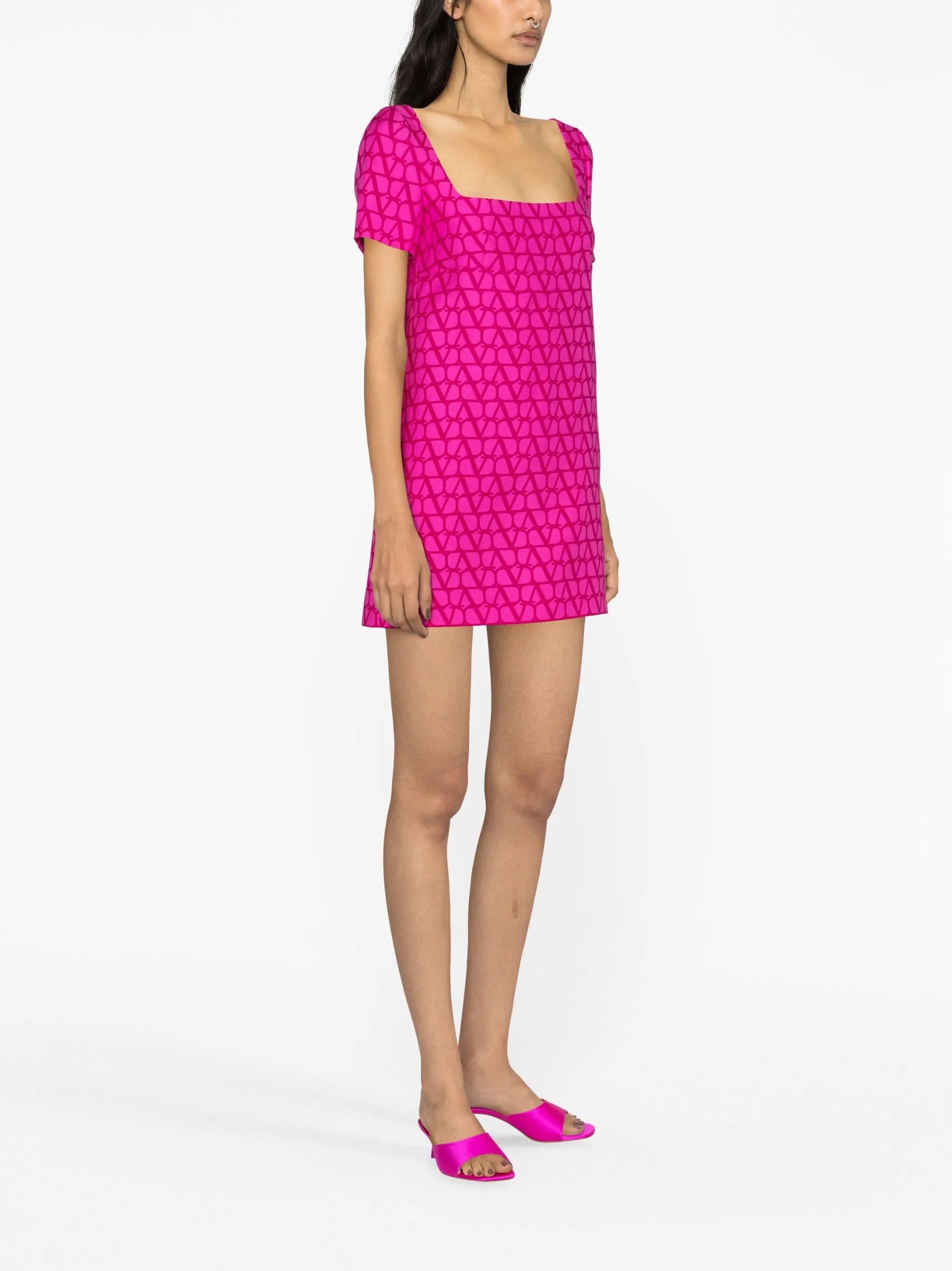 Toile Iconographe-print minidress