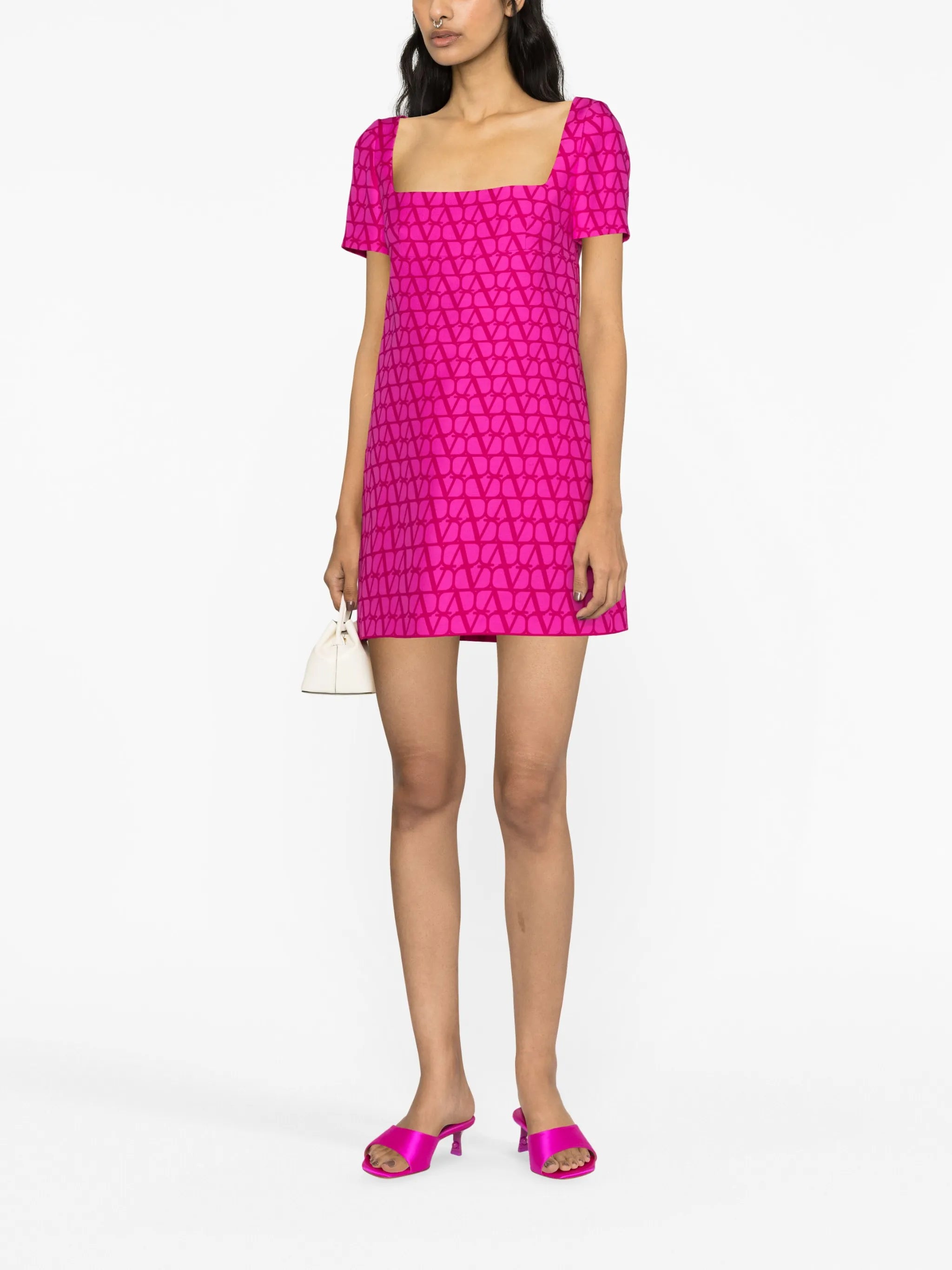 Toile Iconographe-print minidress