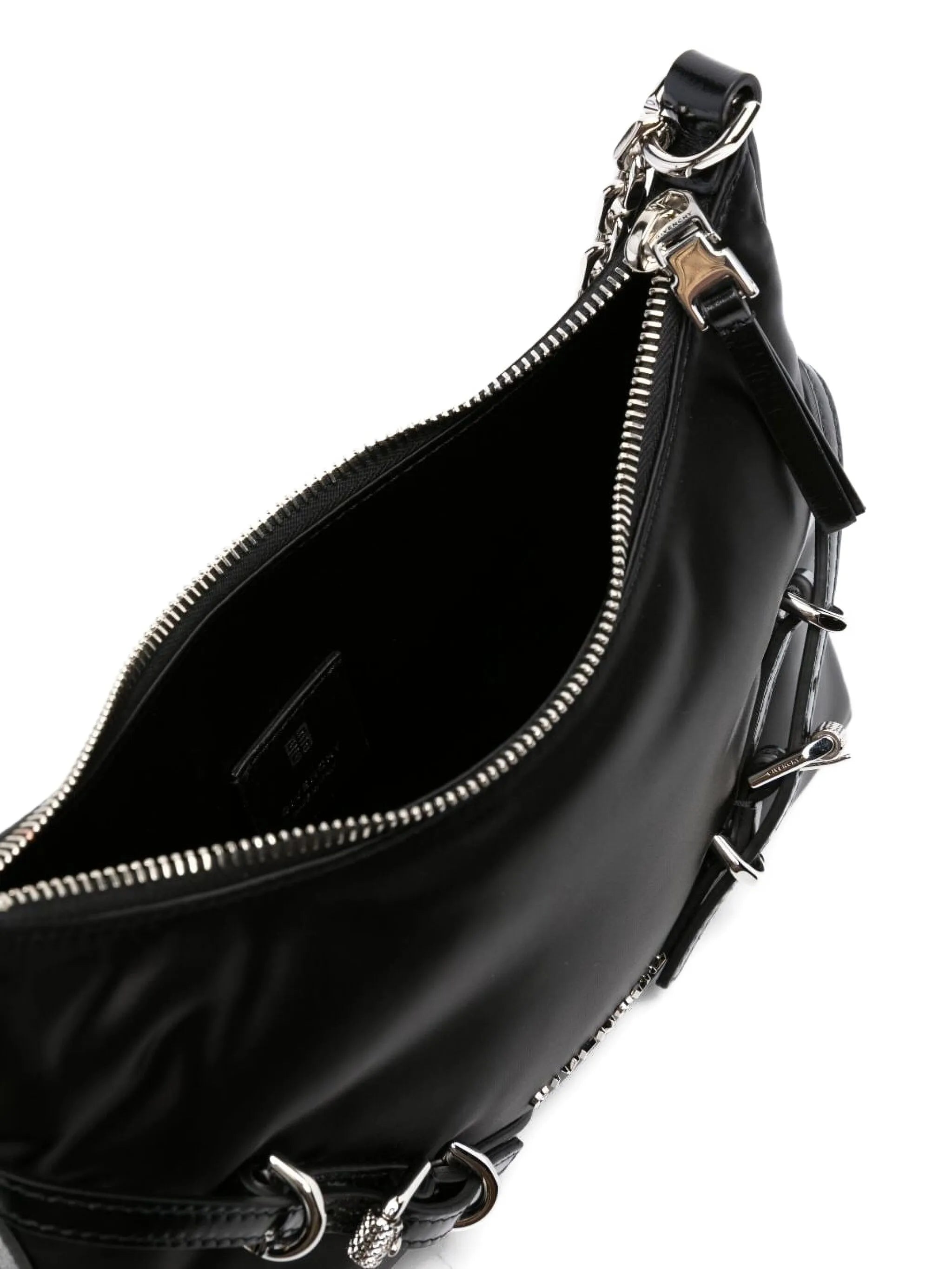 Voyou logo-detail shoulder bag