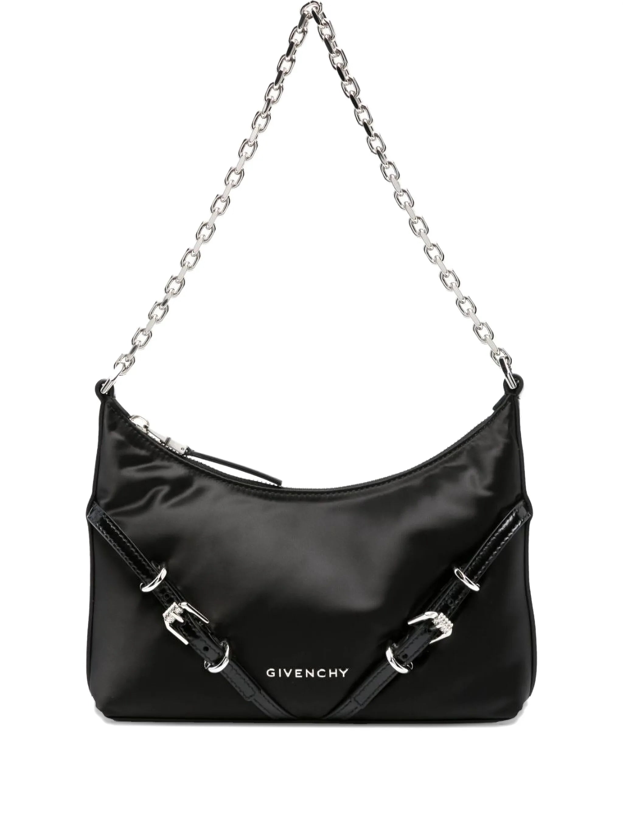 Voyou logo-detail shoulder bag