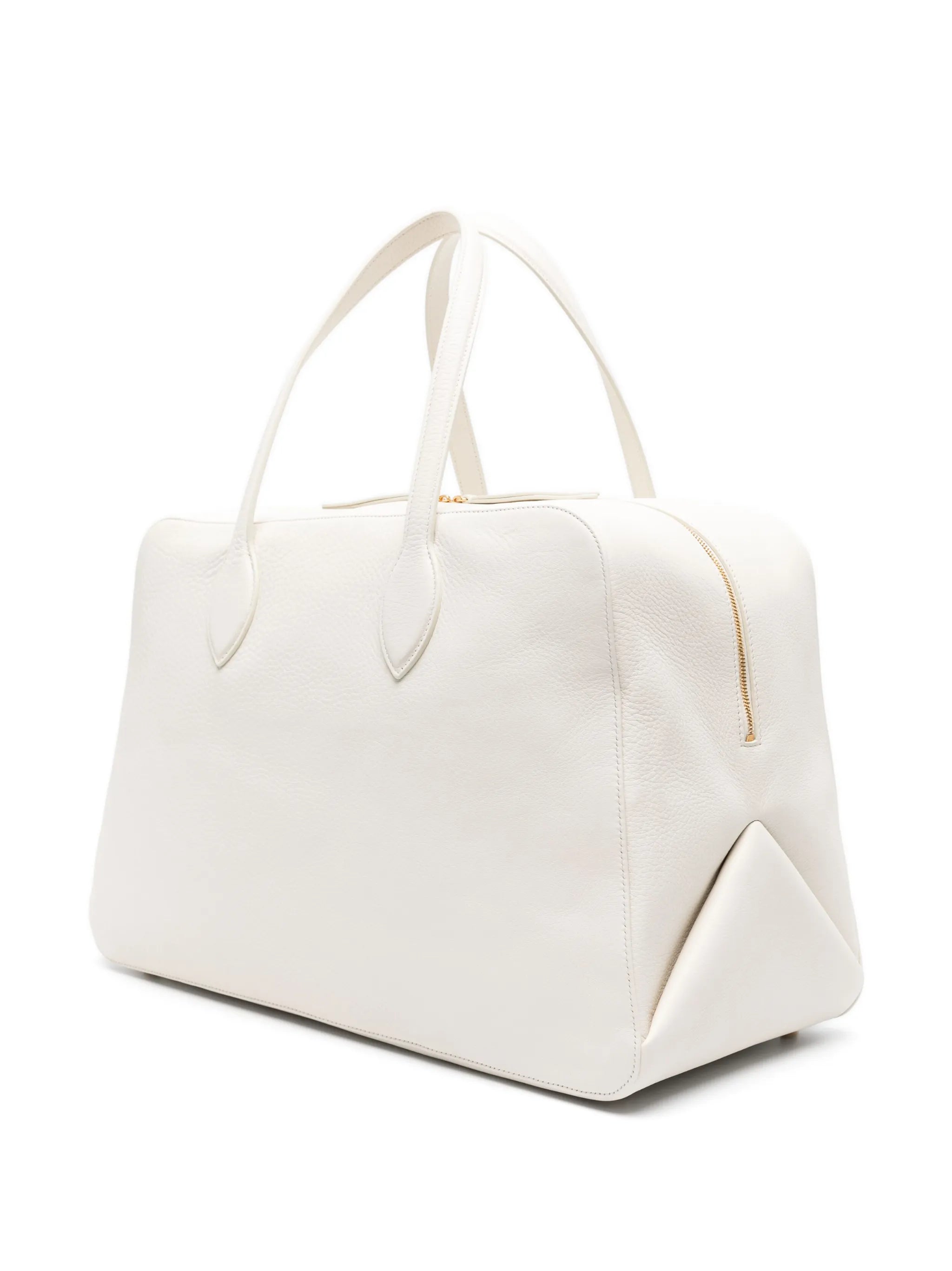 large Maeve leather weekender bag