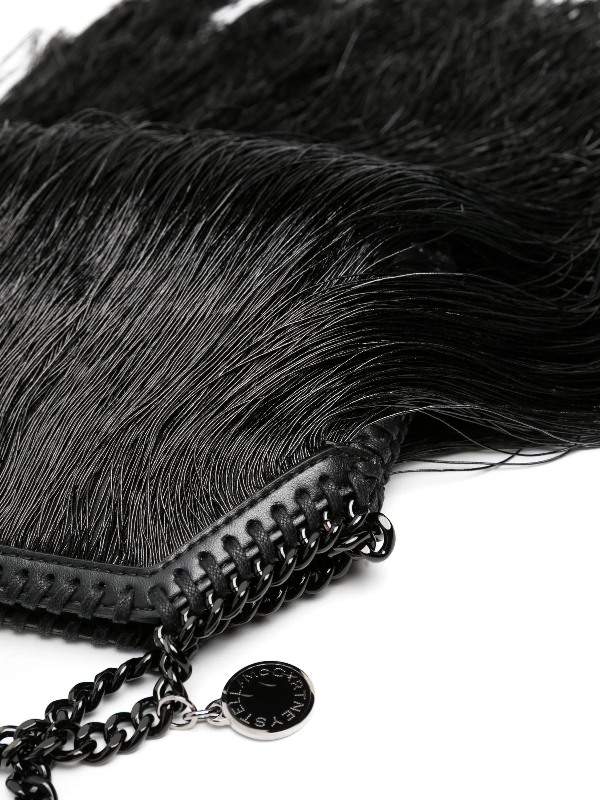 mini Falabella fringed crossbody bag