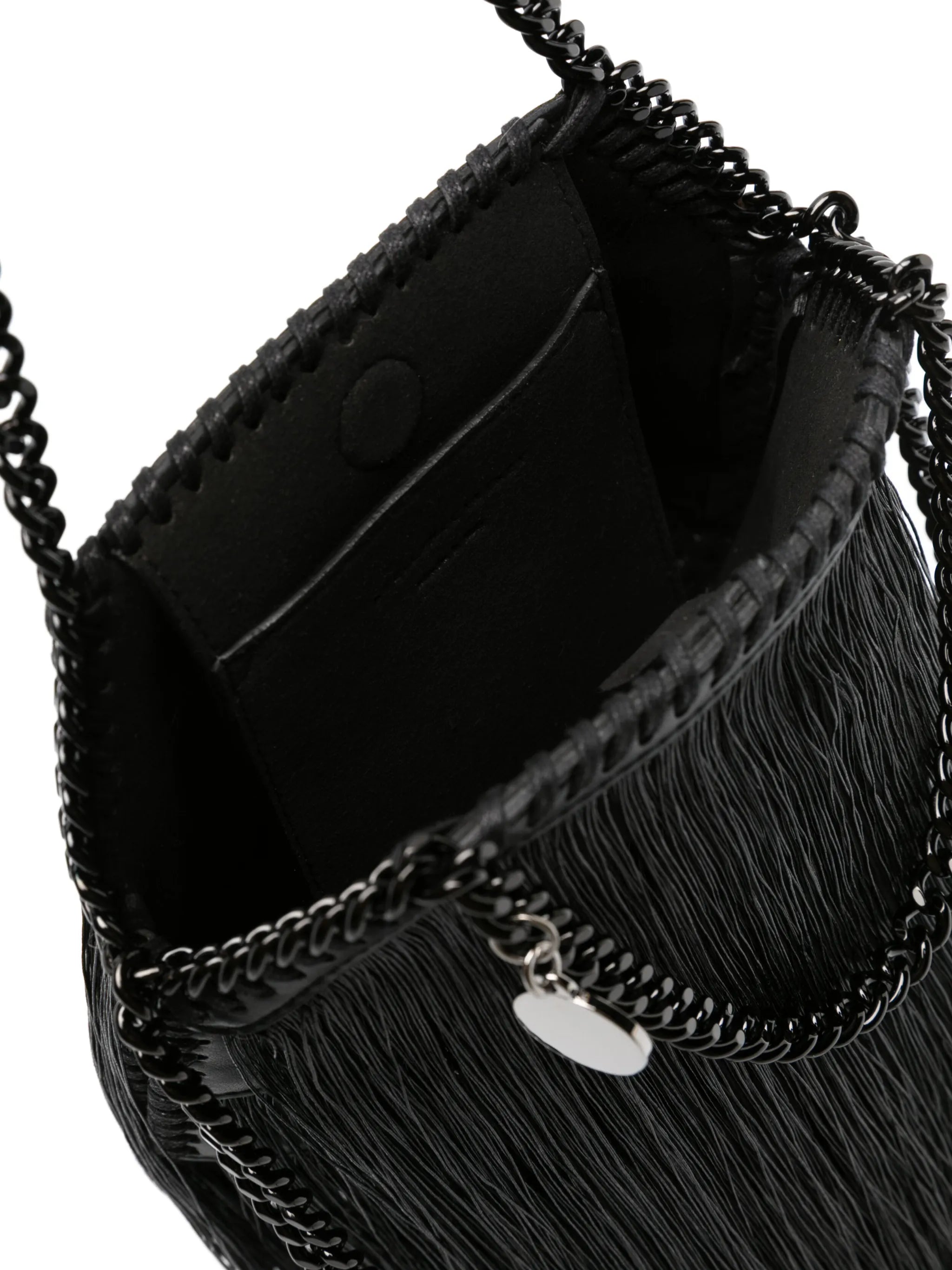 mini Falabella fringed crossbody bag