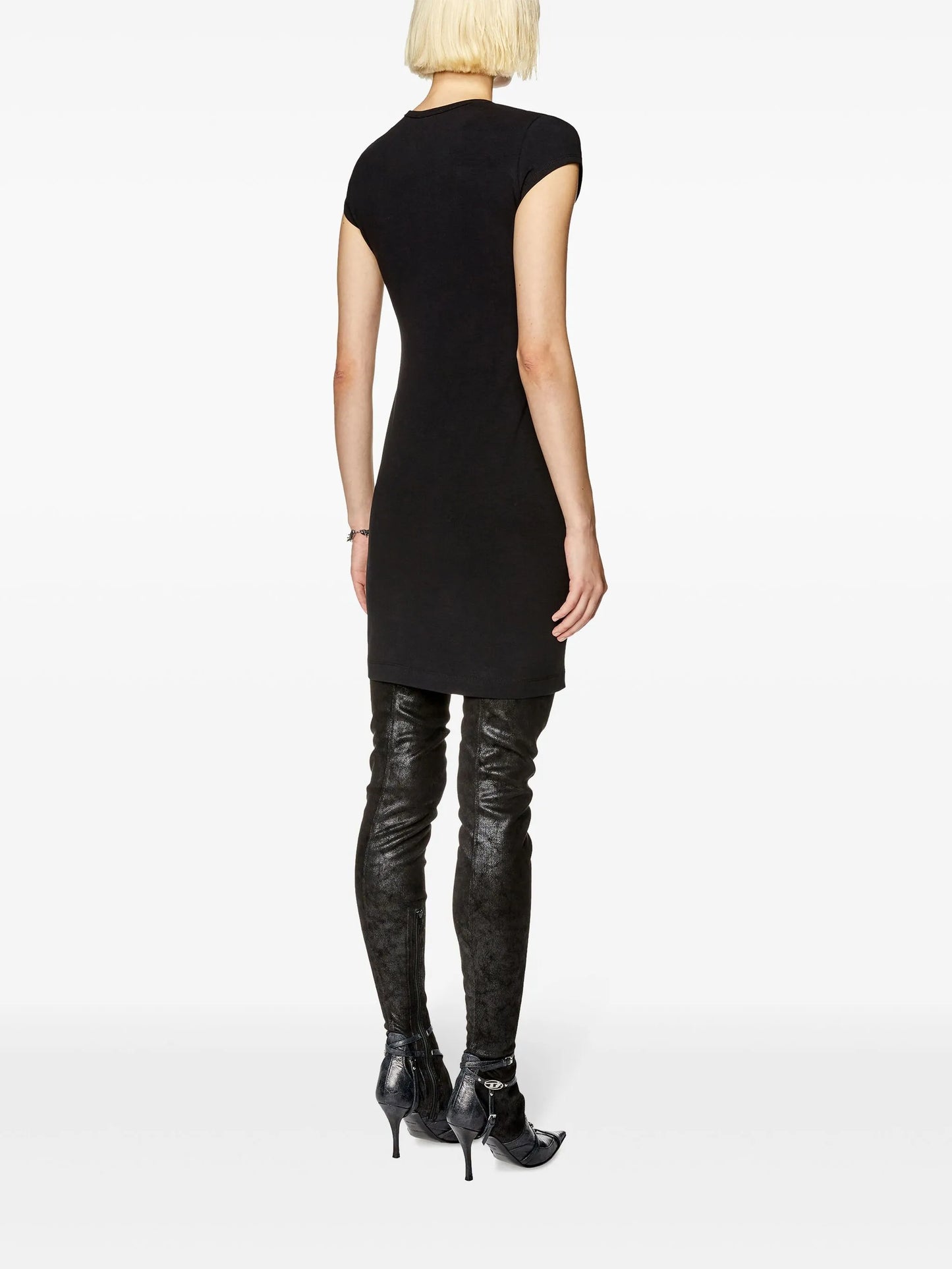D-Angiel cut-out T-shirt minidress