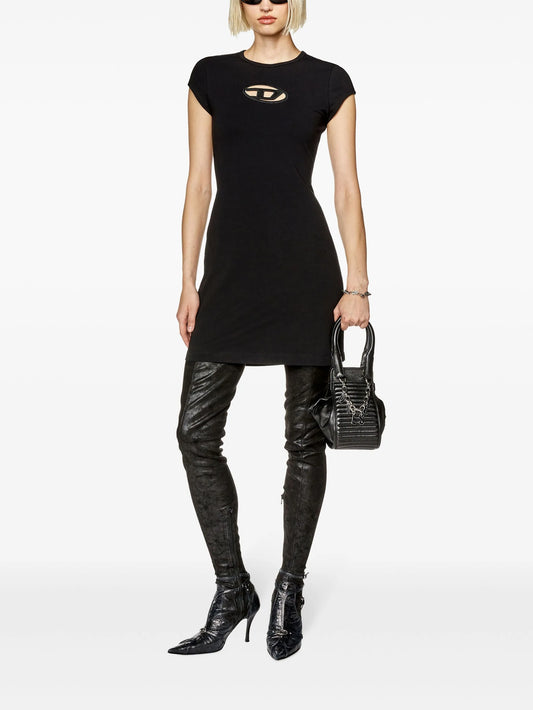 D-Angiel cut-out T-shirt minidress