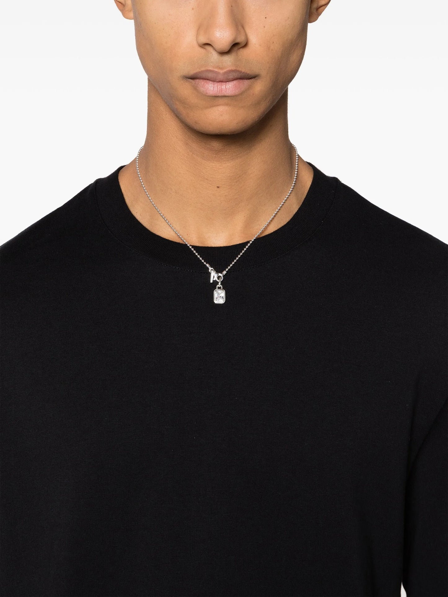 cubic-zirconia pendant necklace
