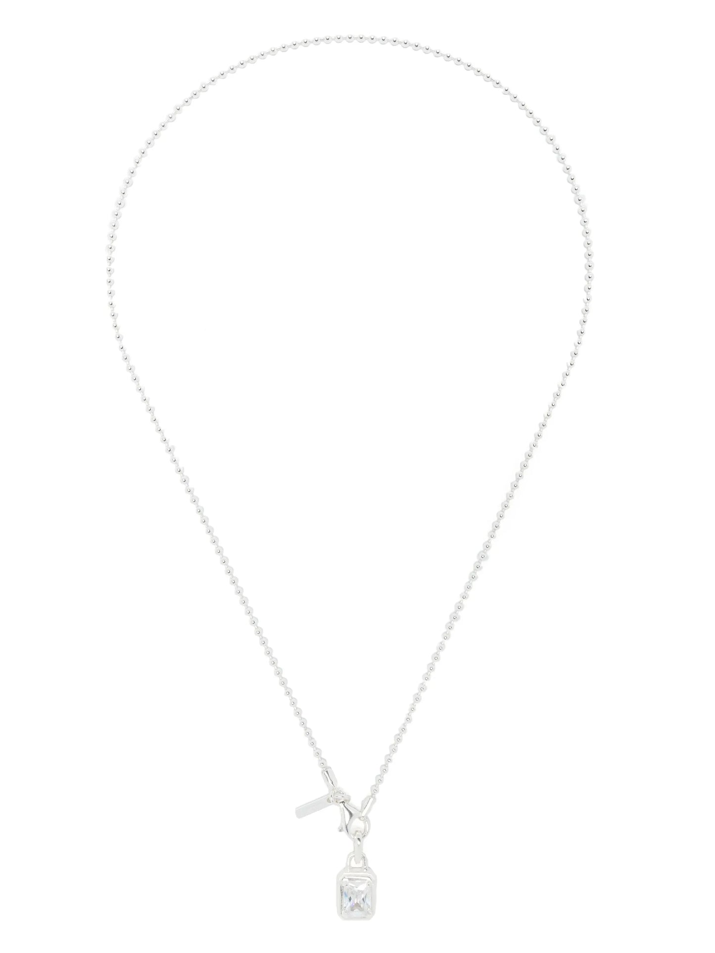 cubic-zirconia pendant necklace