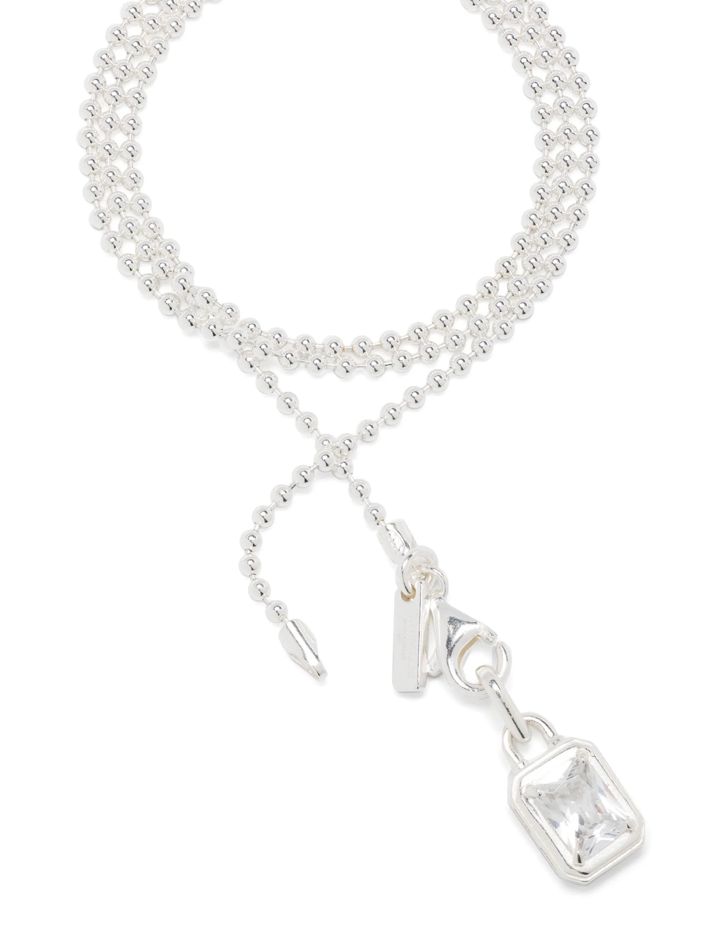 cubic-zirconia pendant necklace