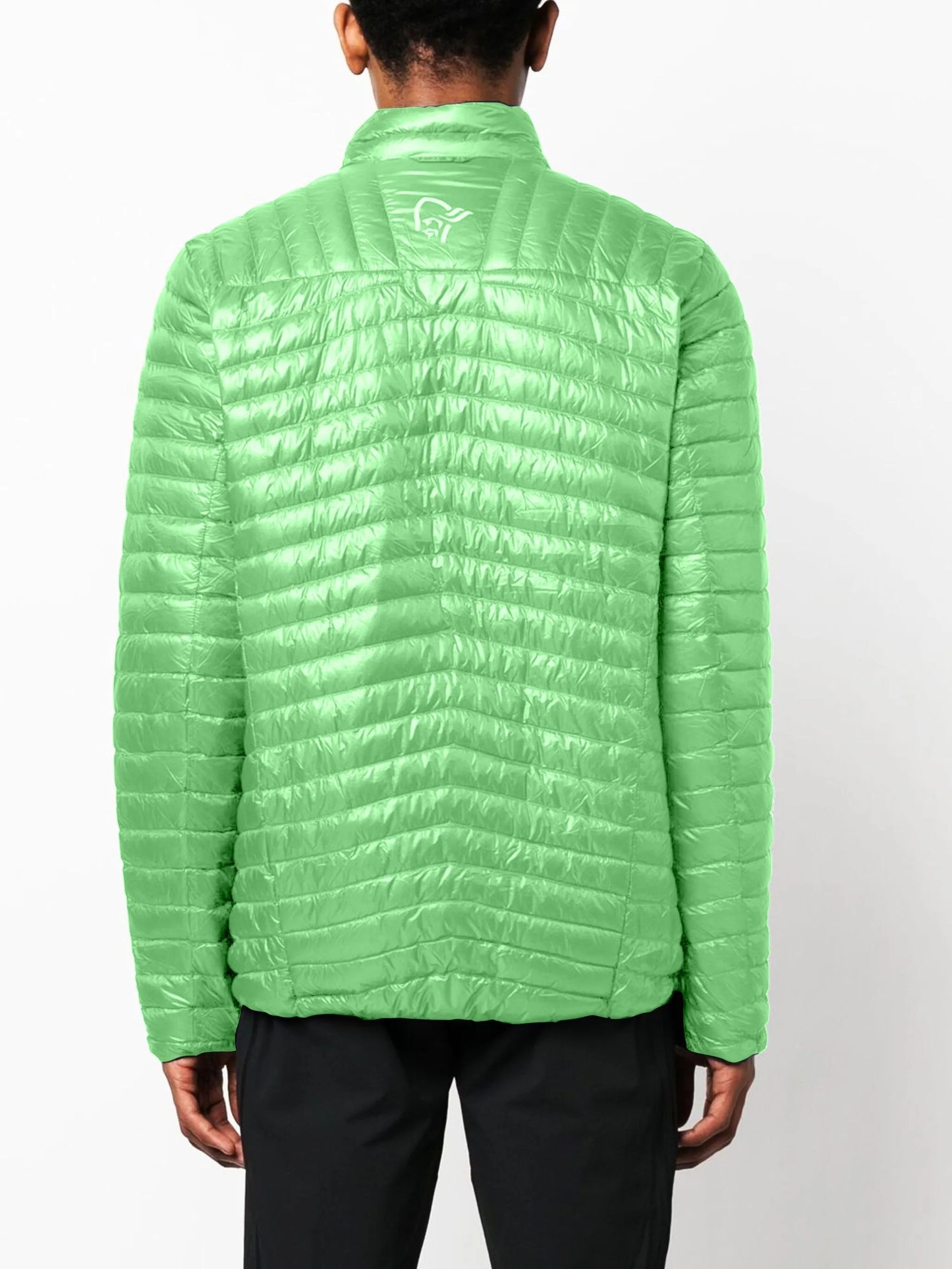 Trollveggen quilted hooded jacket
