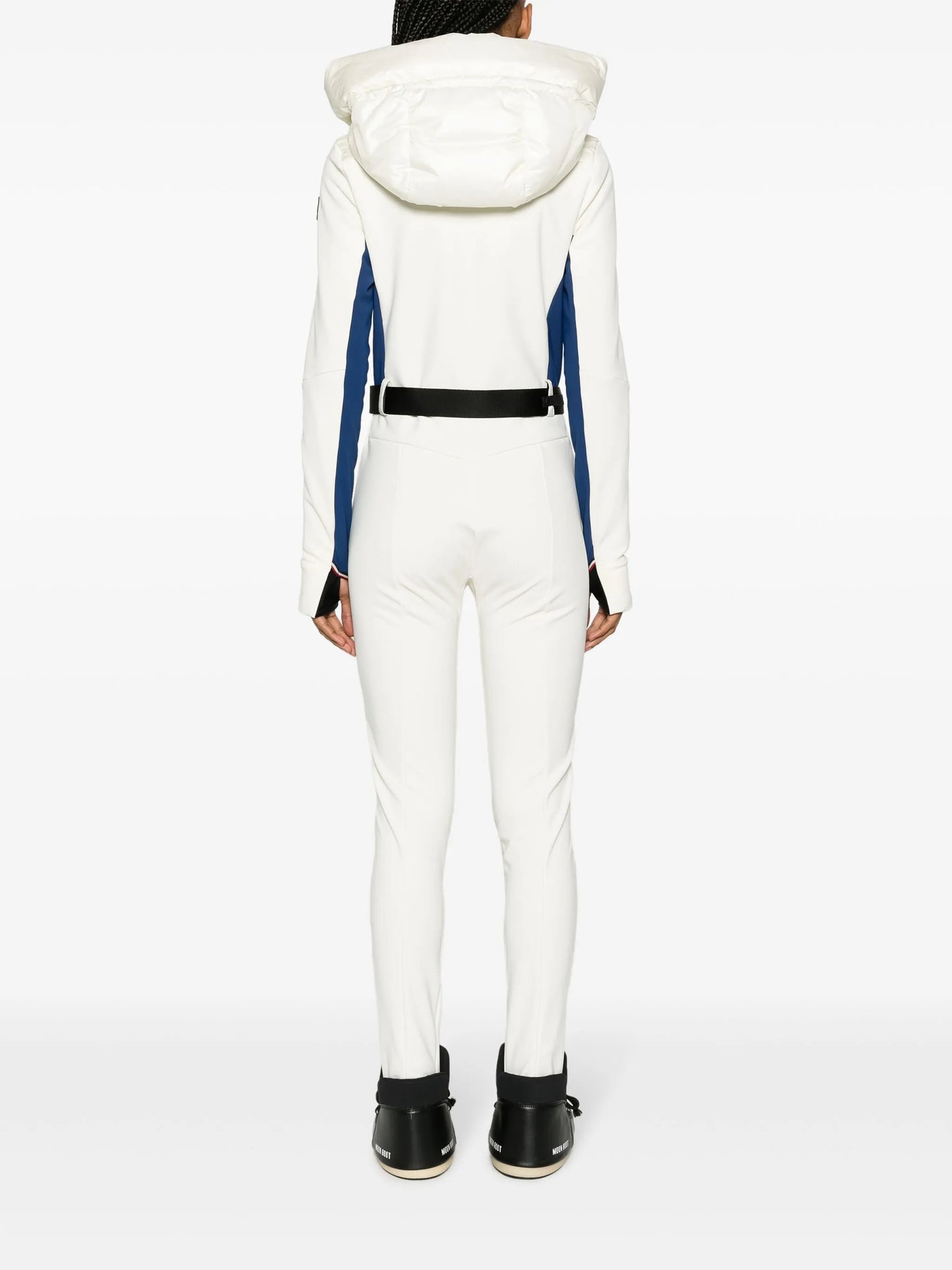 Tuta detachable-hood perfomance jumpsuit