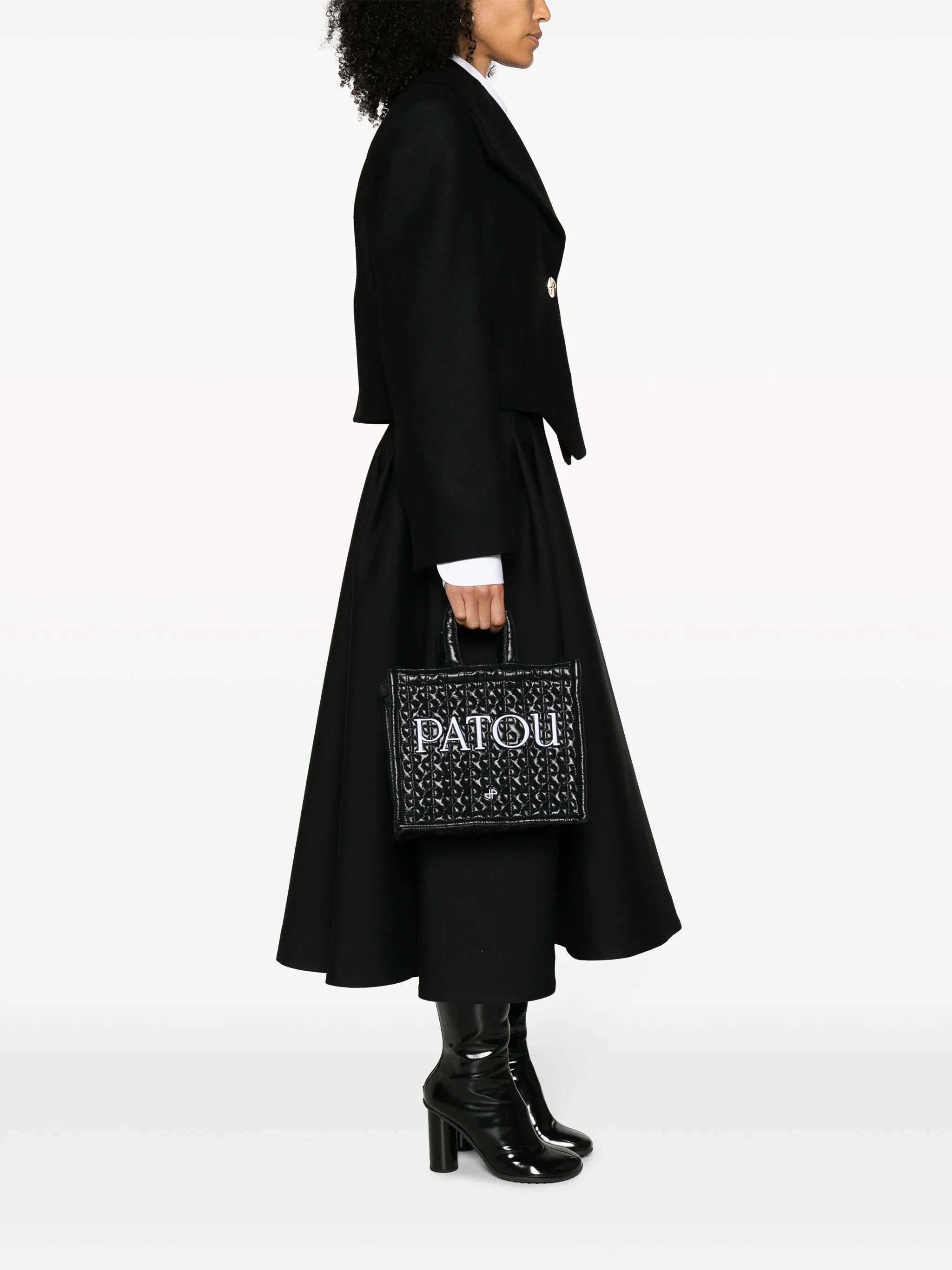 small Patou quilted tote bag