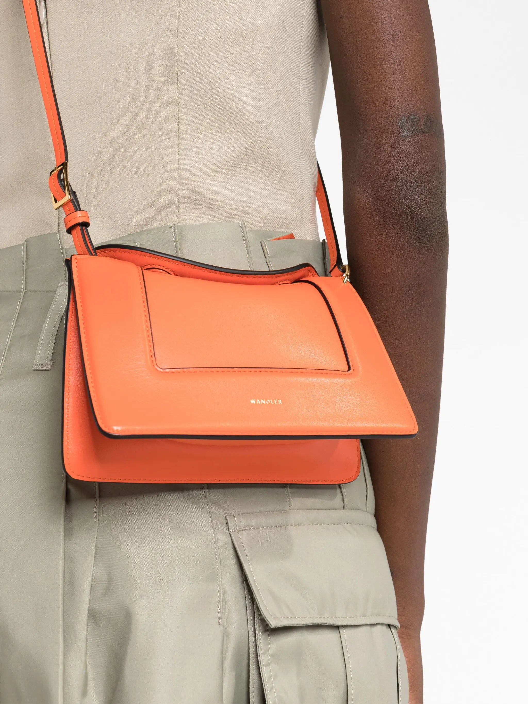 micro Penelope leather crossbody bag