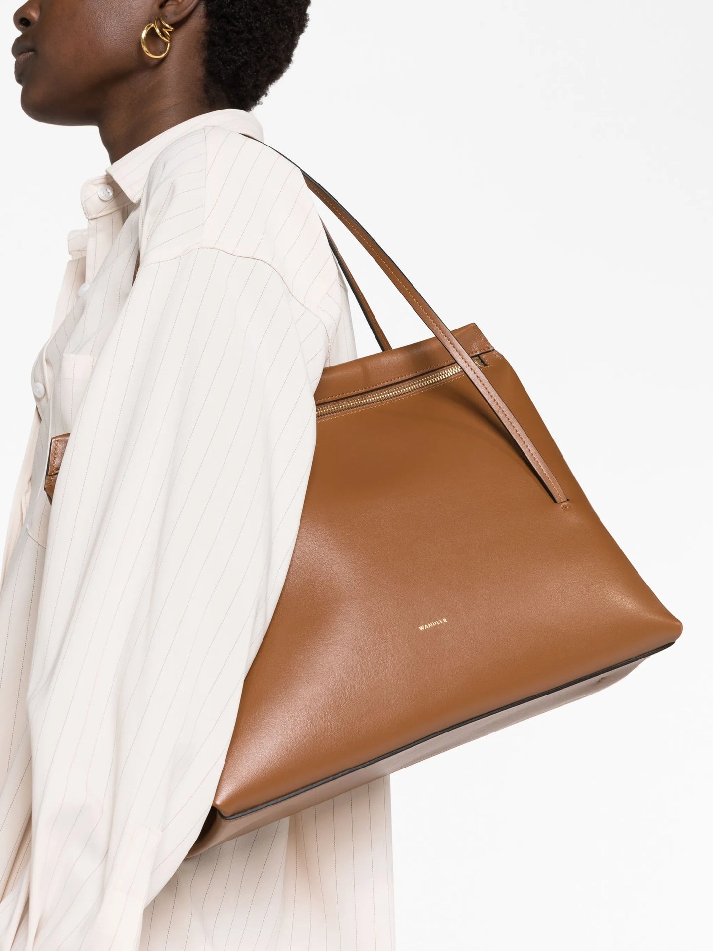 medium Joanna leather tote bag