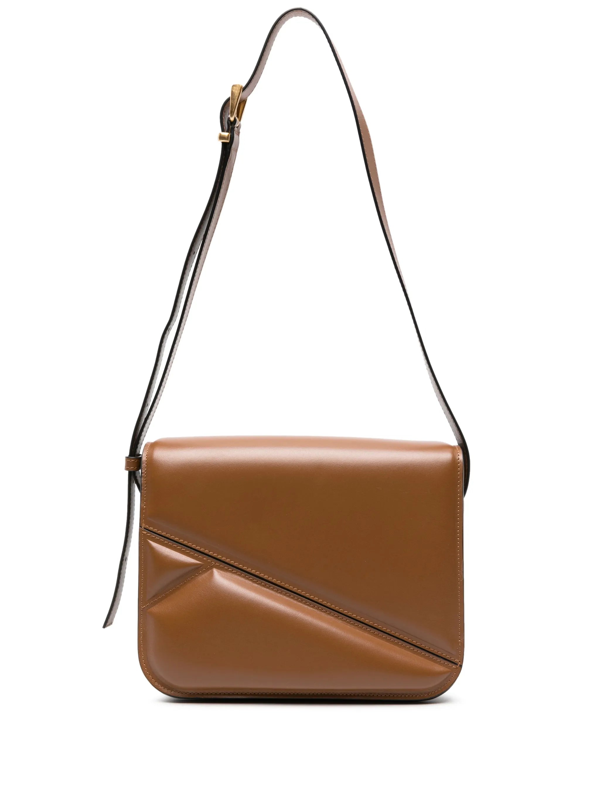 Oscar Trunk leather crossbody bag