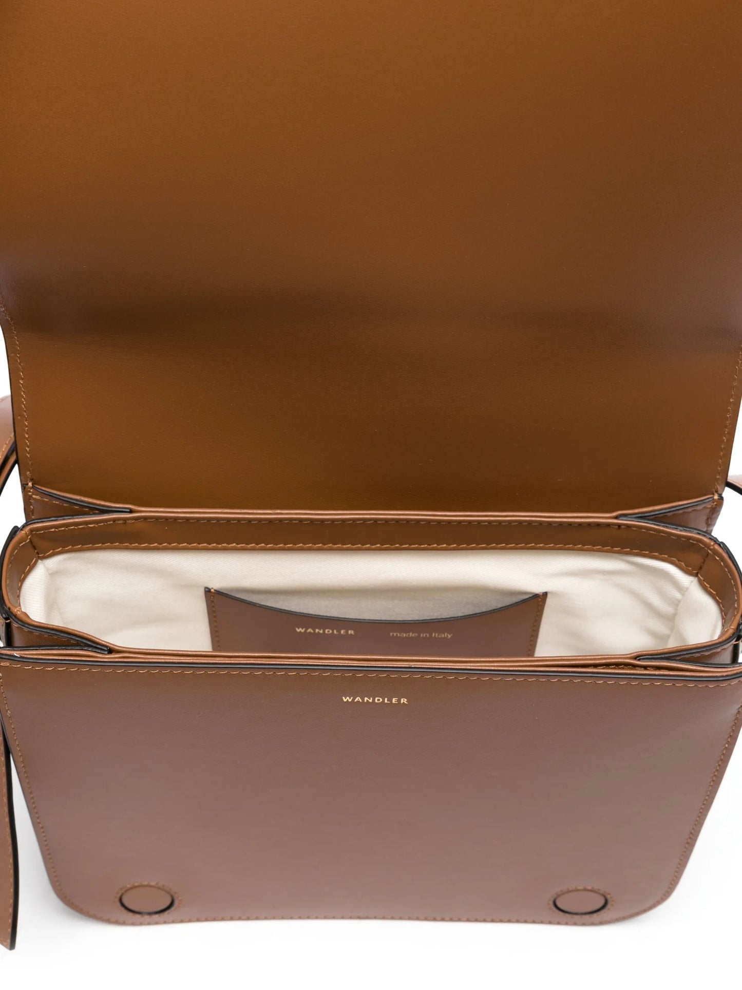 Oscar Trunk leather crossbody bag
